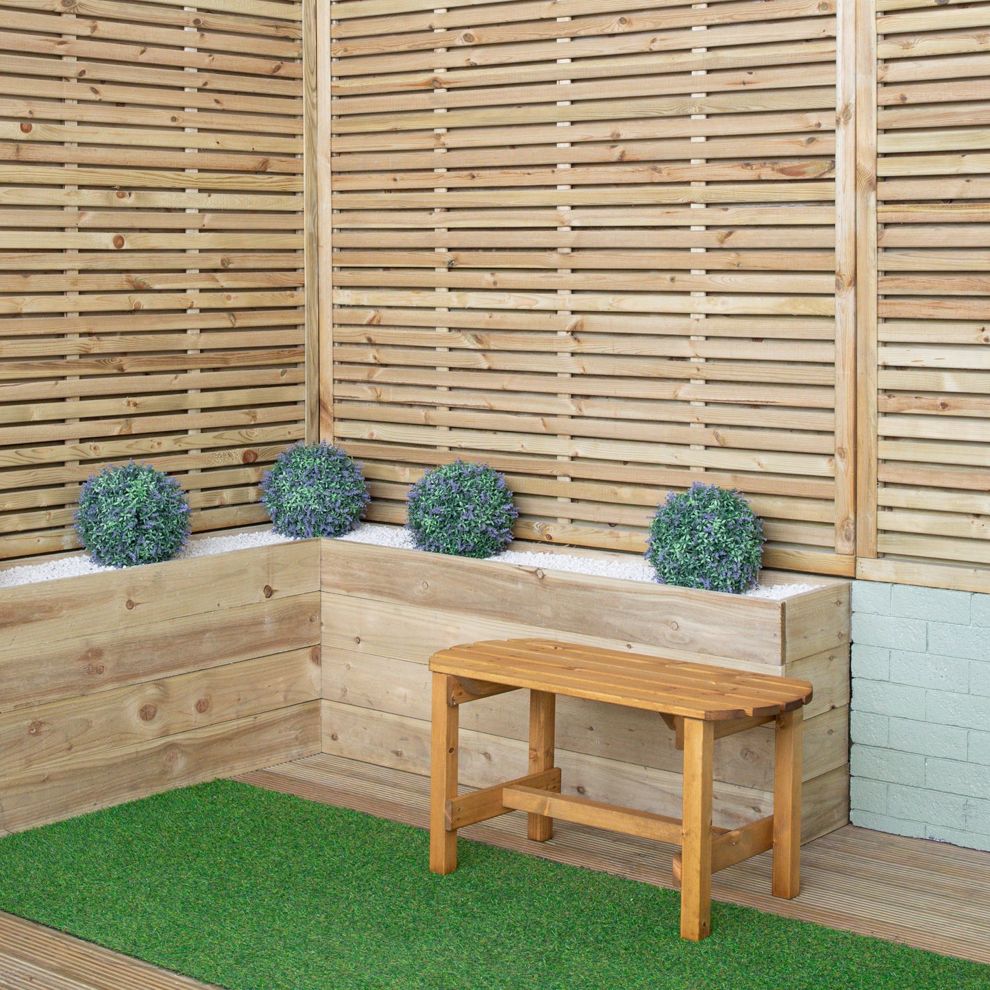 Traditional Handmade Chunky Rustic Wooden Coffee Table