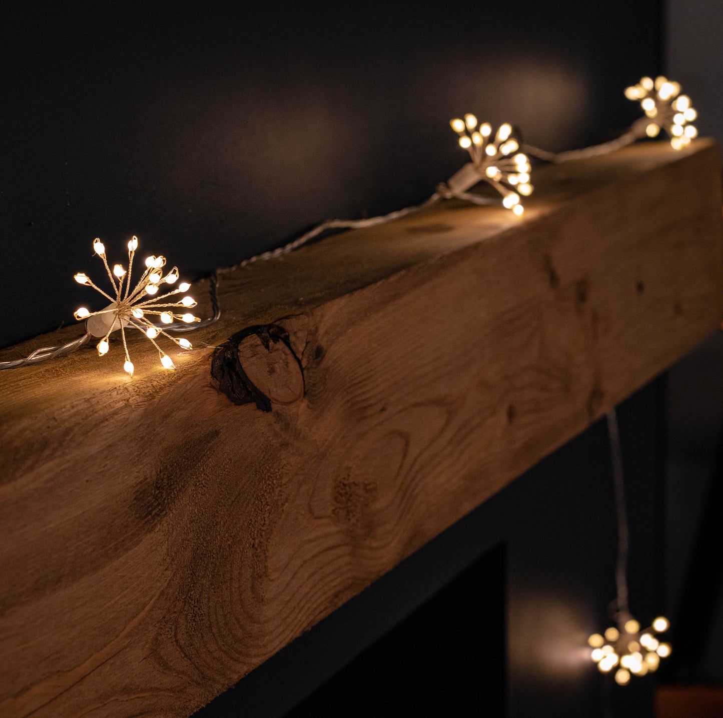 4.5m Ultra Brights Starburst Multi-Action Christmas Lights with 200 Warm White LEDs and Timer Function