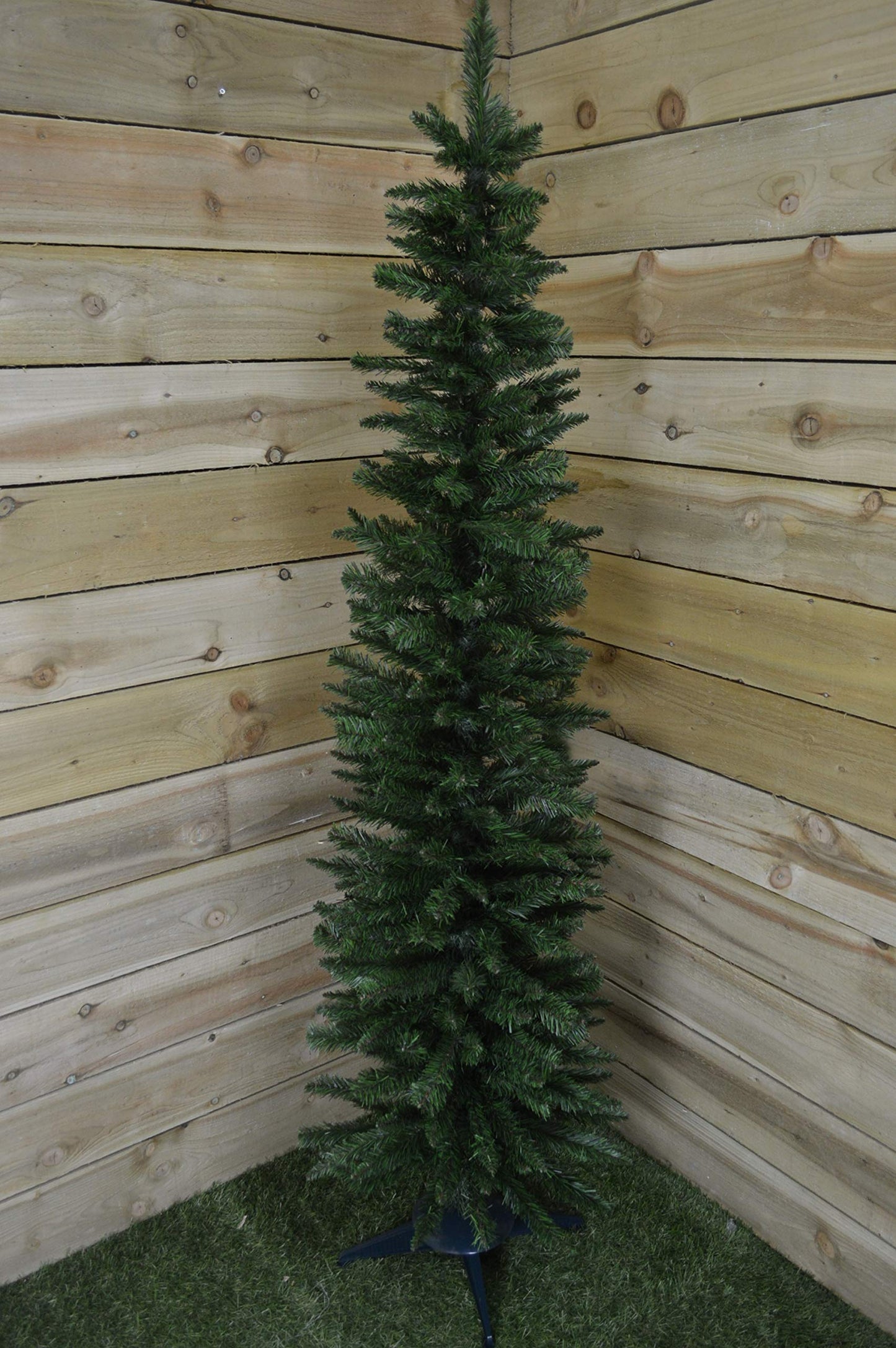 Factory Seconds: 4ft (1.2m) Pencil Style Slim Artificial Christmas Tree in Green