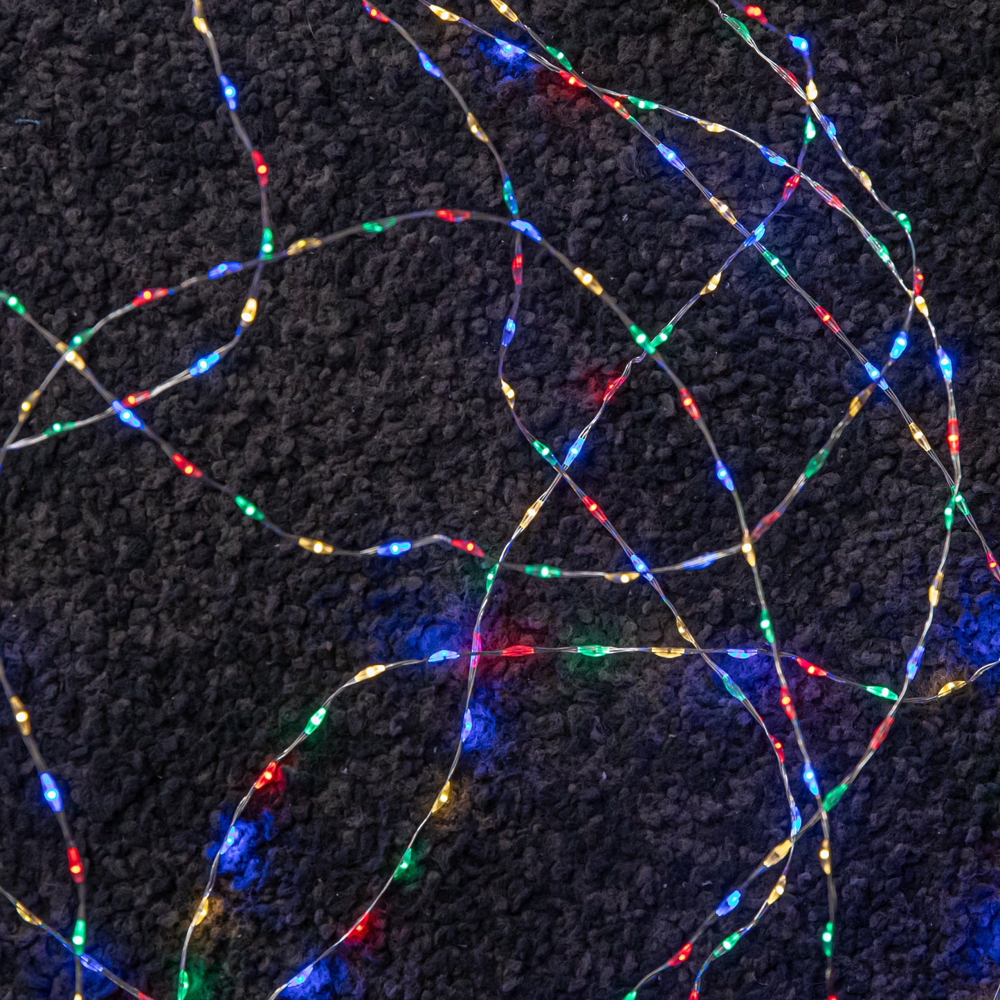 6.4m Compact MicroBrights Christmas Lights with 400 LEDs in Multi-coloured