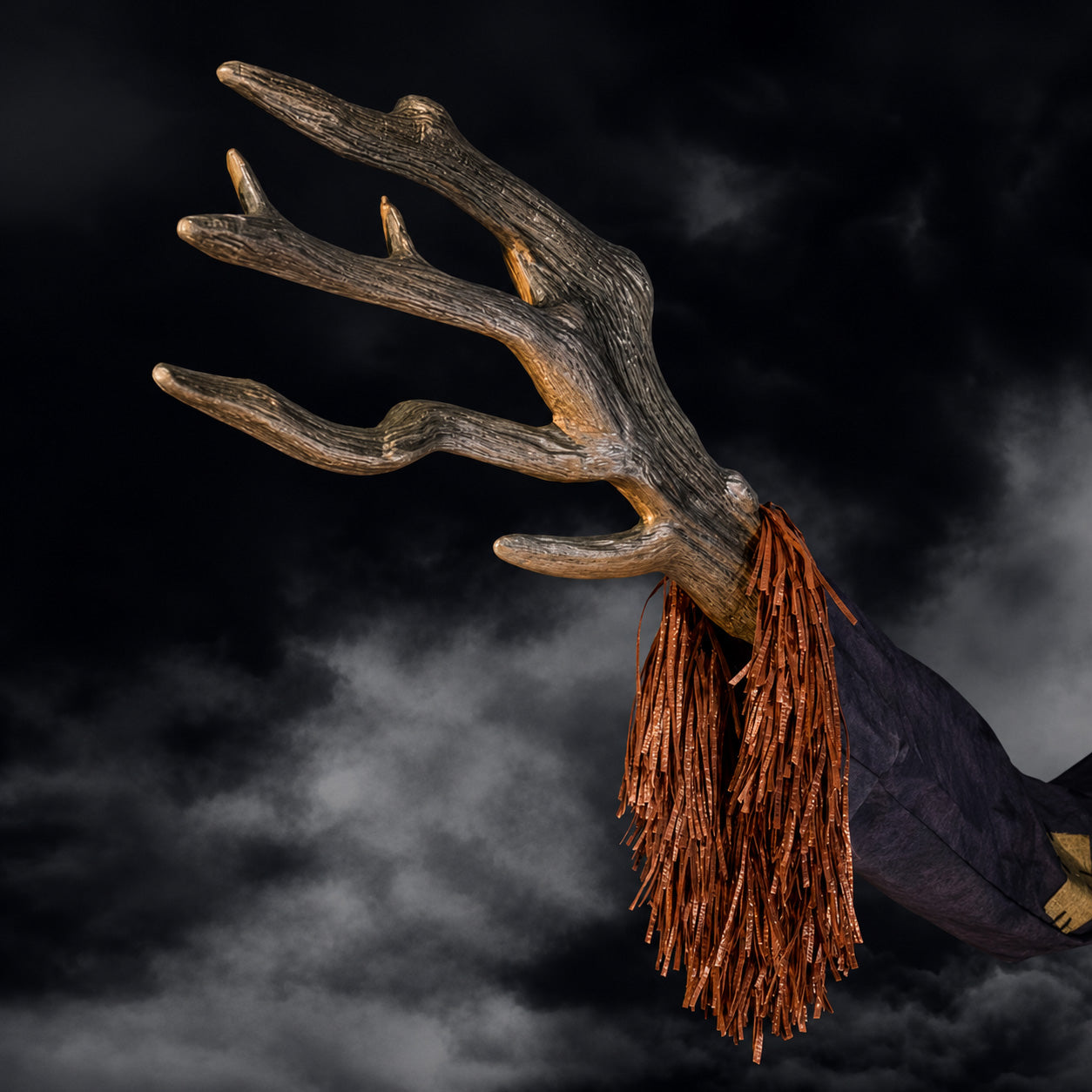Home Accents 15ft Giant Sized Animated LED Worricrow Scarecrow Halloween Decoration
