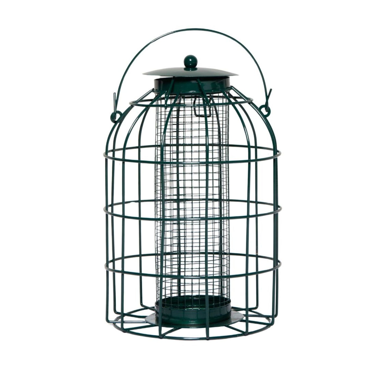 Natures Market Wild Bird Hanging Nut Feeder with Squirrel Guard