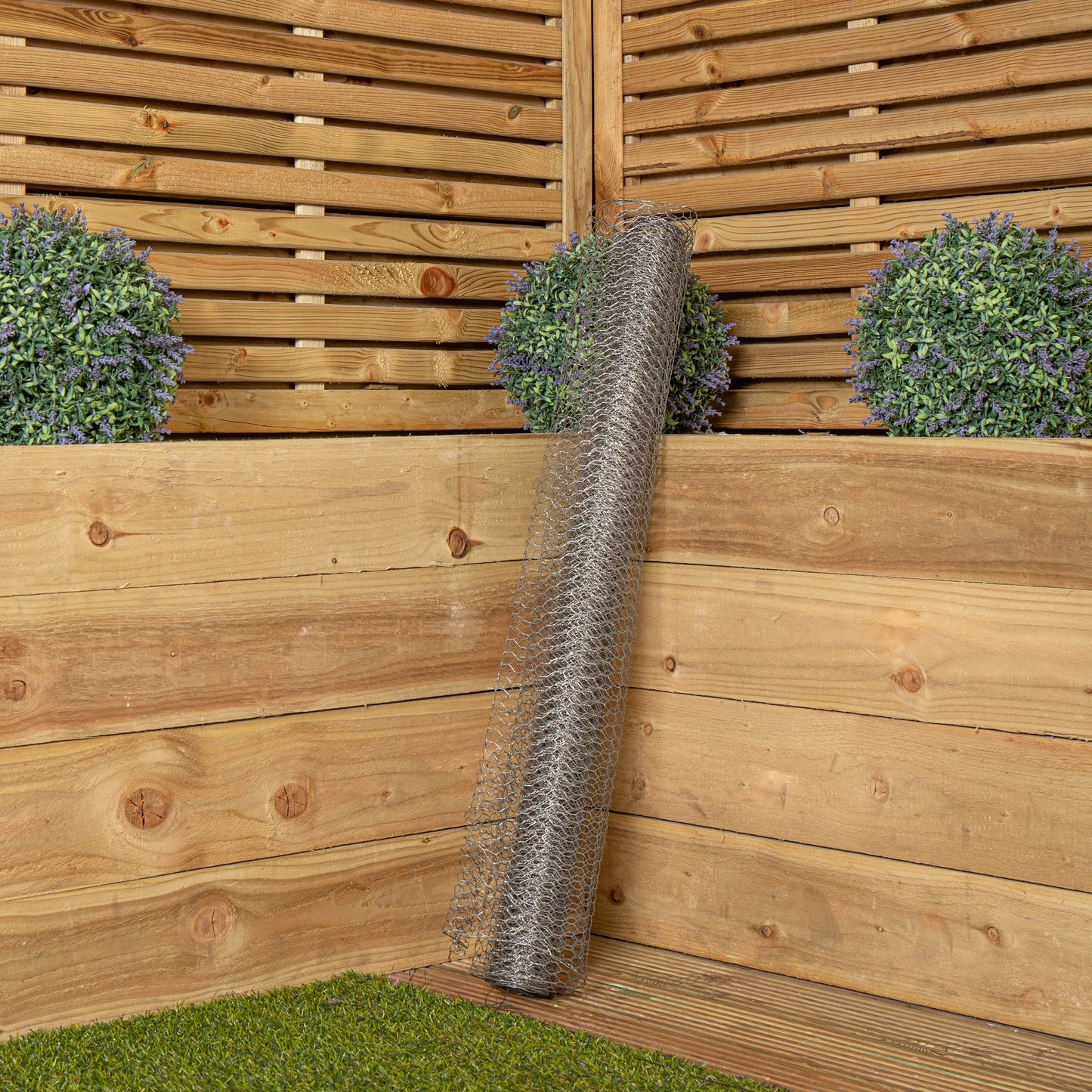 4m x 90cm of 13mm Chicken Wire Mesh Netting for Gardens / Pets / Ponds