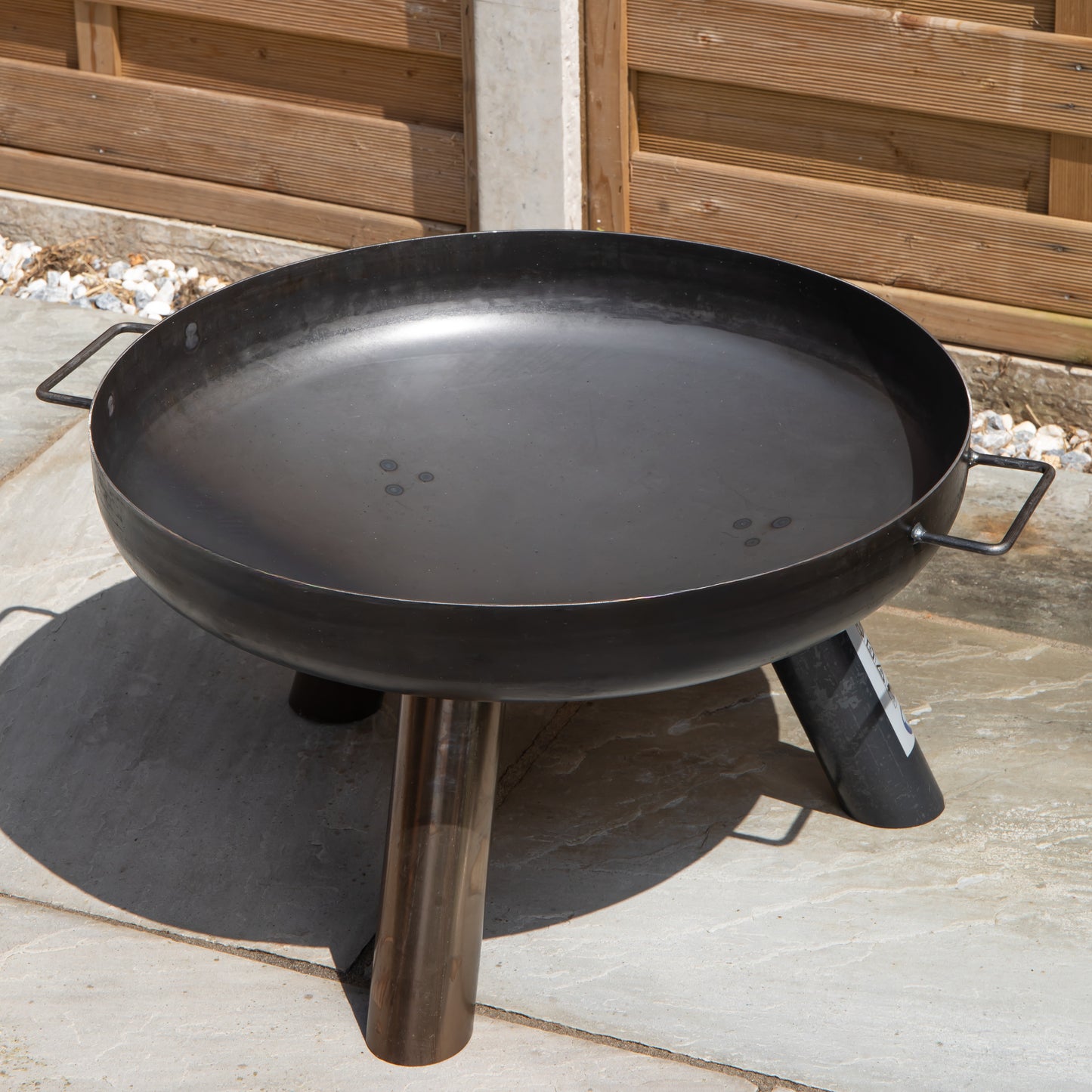 35cm Black Steel Primo Caldera Outdoor Garden Fire Pit
