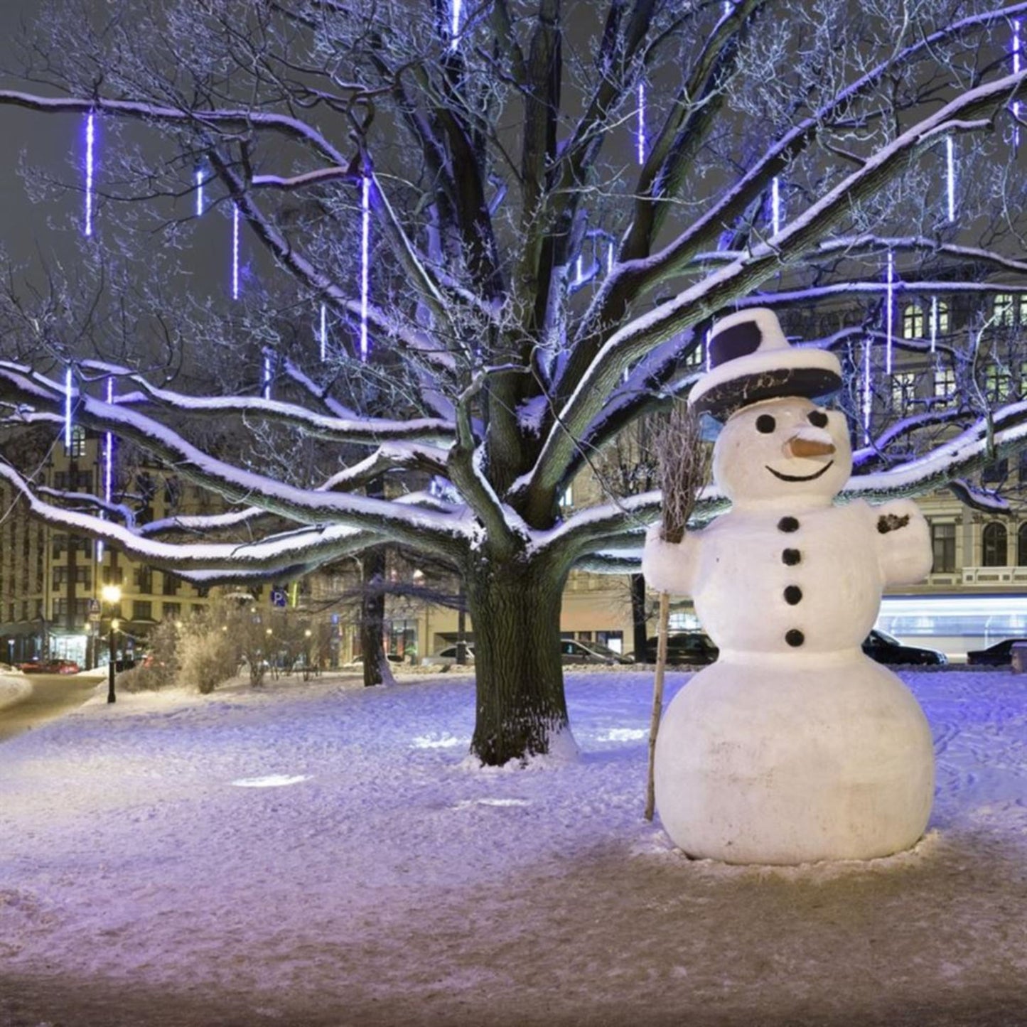 5pc 70cm Snowing shower Light