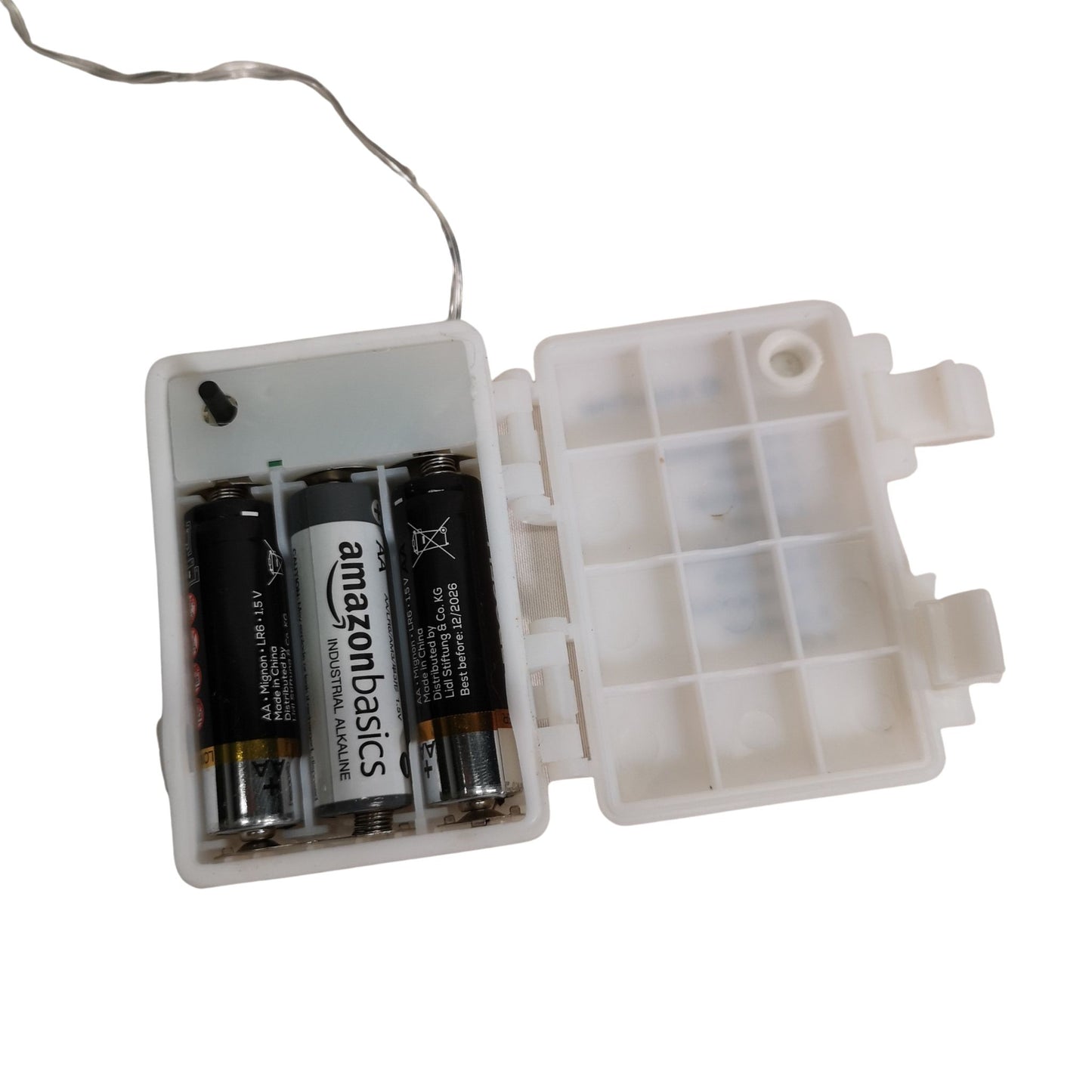 1.2m Battery Operated Christmas Star Curtain Lights with 140 Rainbow LEDs