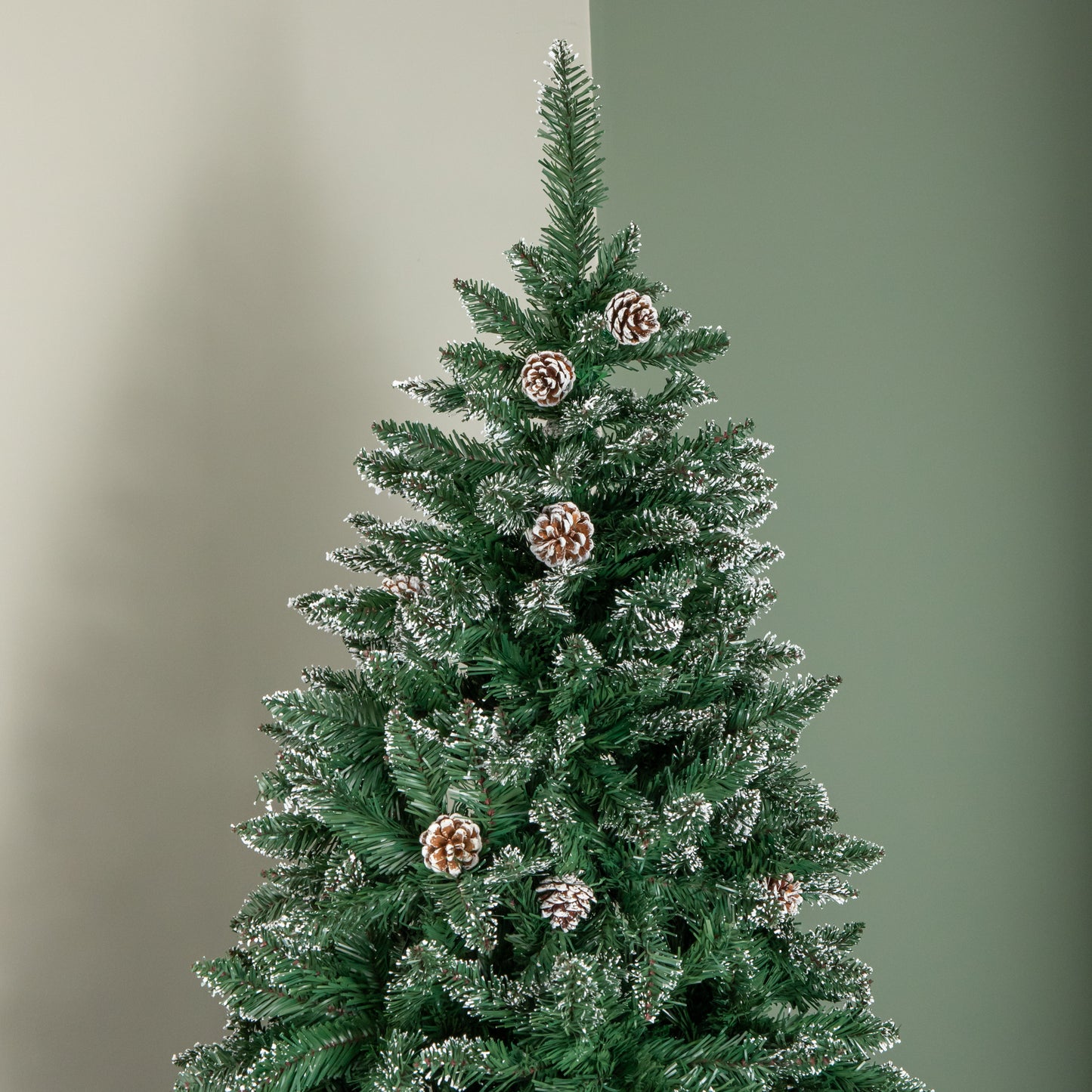 Premier Decorations 7ft Rocky Mountain Pine Artificial Christmas Tree