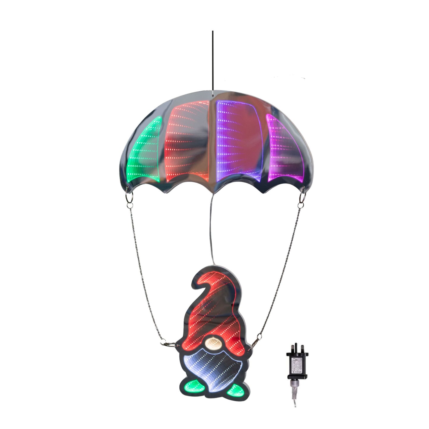 60cm LED Infinity Light Gonk Hanging Parachute