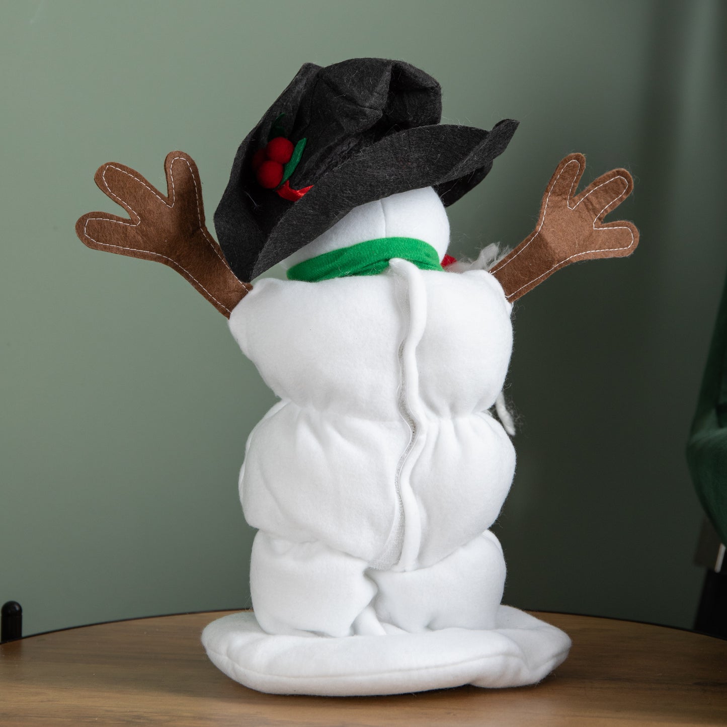 35cm Singing & Dancing Animated Sherbert Snowman Christmas Decoration