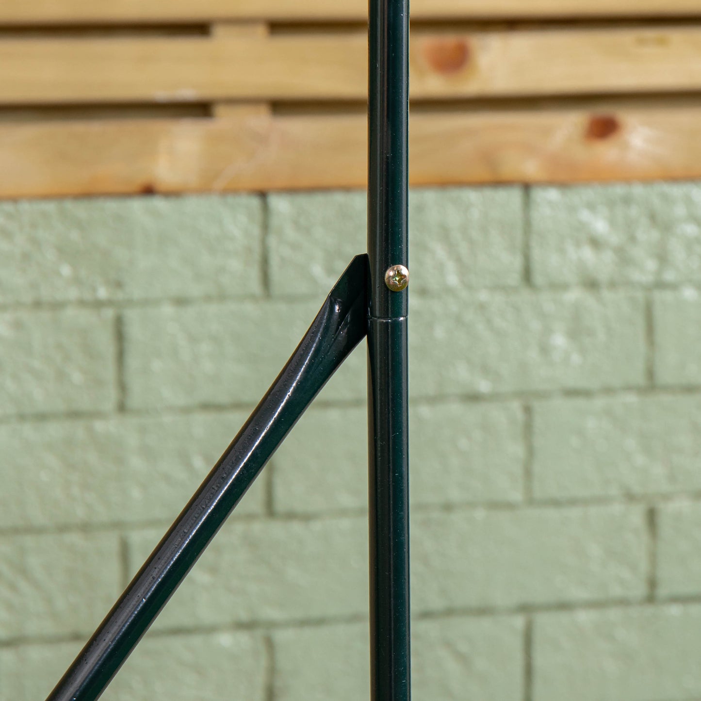 1.5m x 1m Outdoor Greenhouse for Plants with Steel Frame and Protective PE Cover