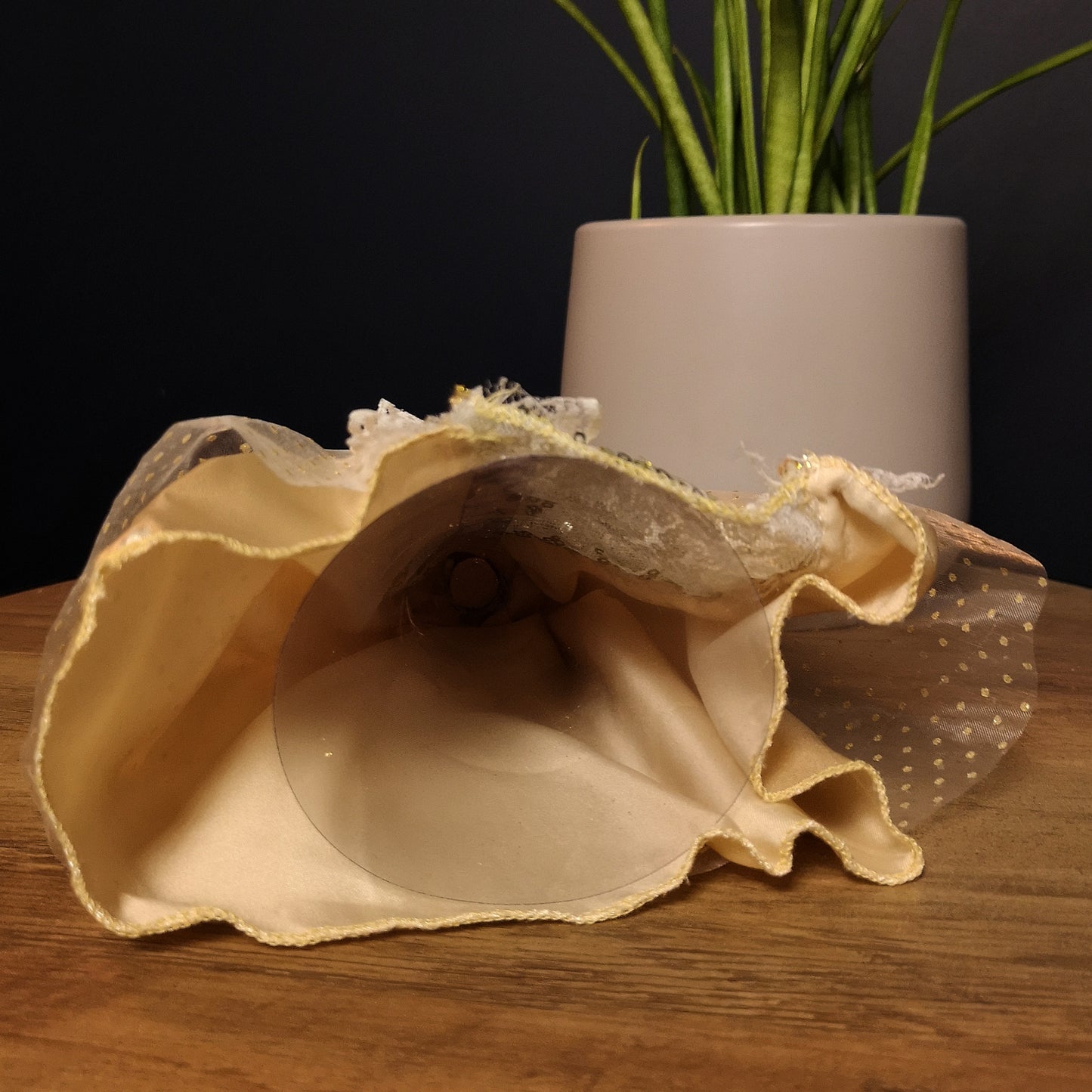 25cm Premier Christmas Tree Topper Angel Decoration with Feather Wings in Gold