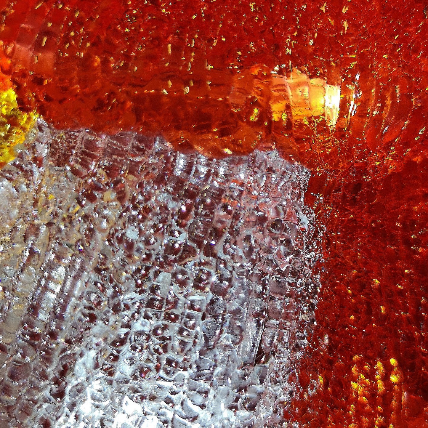 23cm Battery Operated Light up Acrylic Christmas Gonk with LEDs in Red