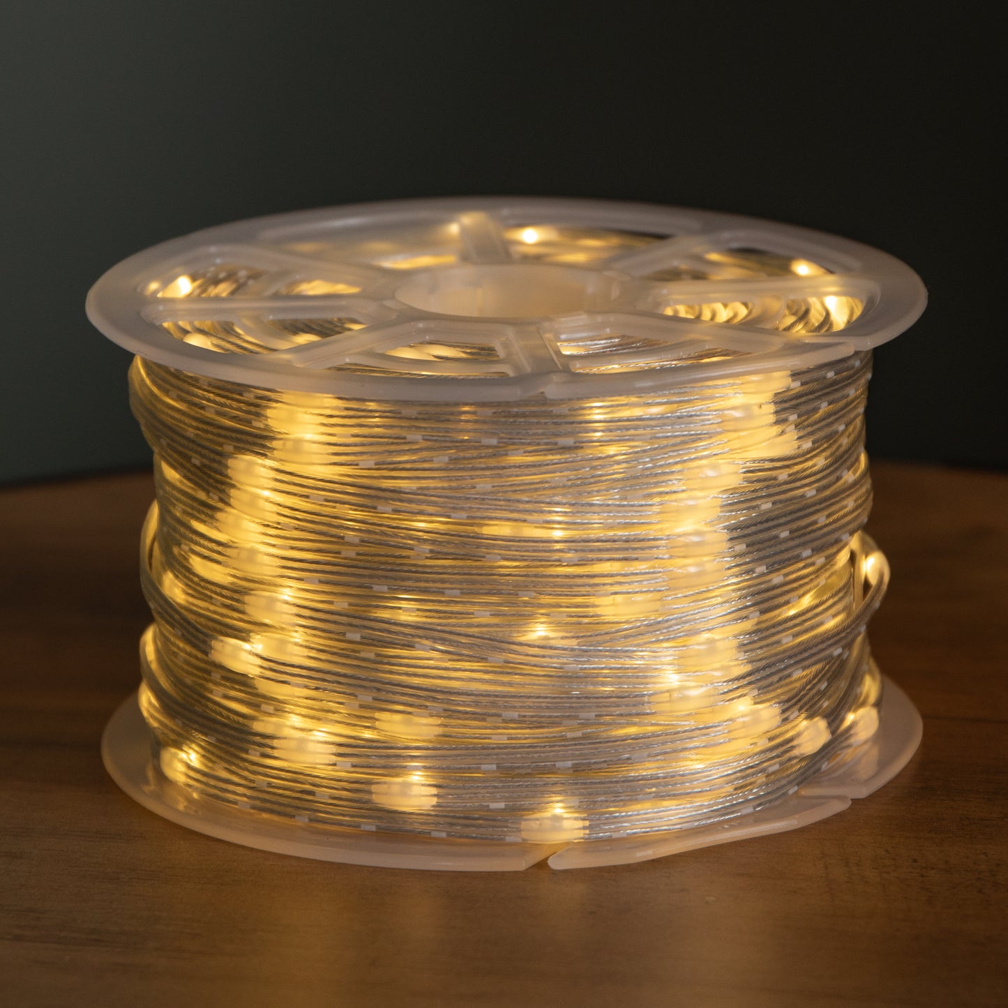 37.5m Light up Christmas Two Tone String Lights with 500 Warm White & Multi-Coloured LEDs