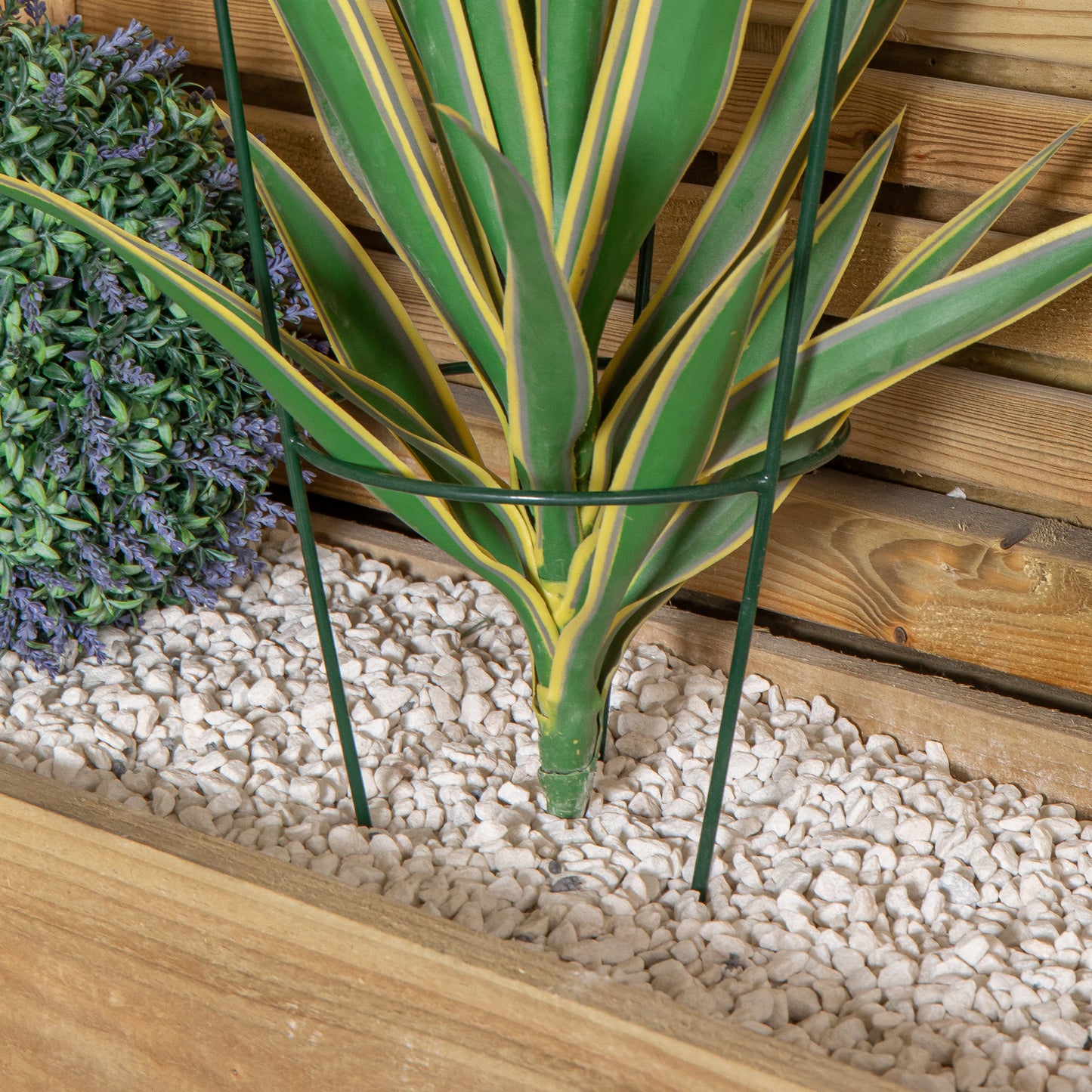 Pack of 3 Tom Chambers Urban Green Conical Garden Plant Support Ring 30cm - Medium