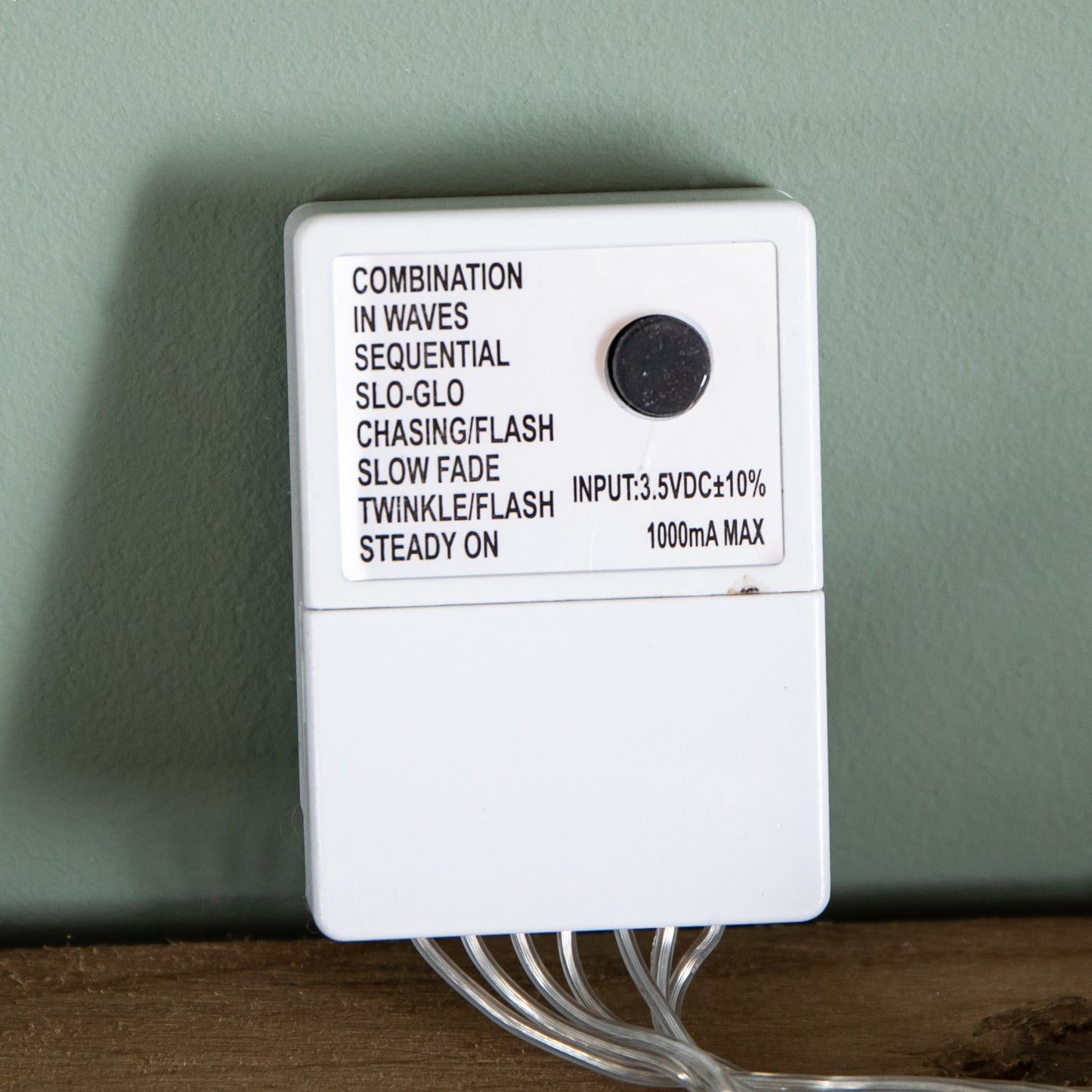 50 x 50cm Light up Metal Christmas Snowflake with 132 Multi-Action White LEDs