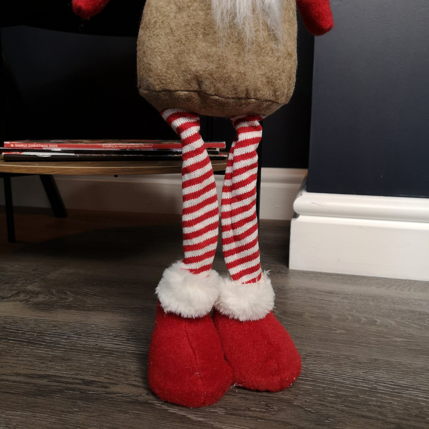 51cm Male Christmas Standing Gonk Decoration with Mushroom Hat