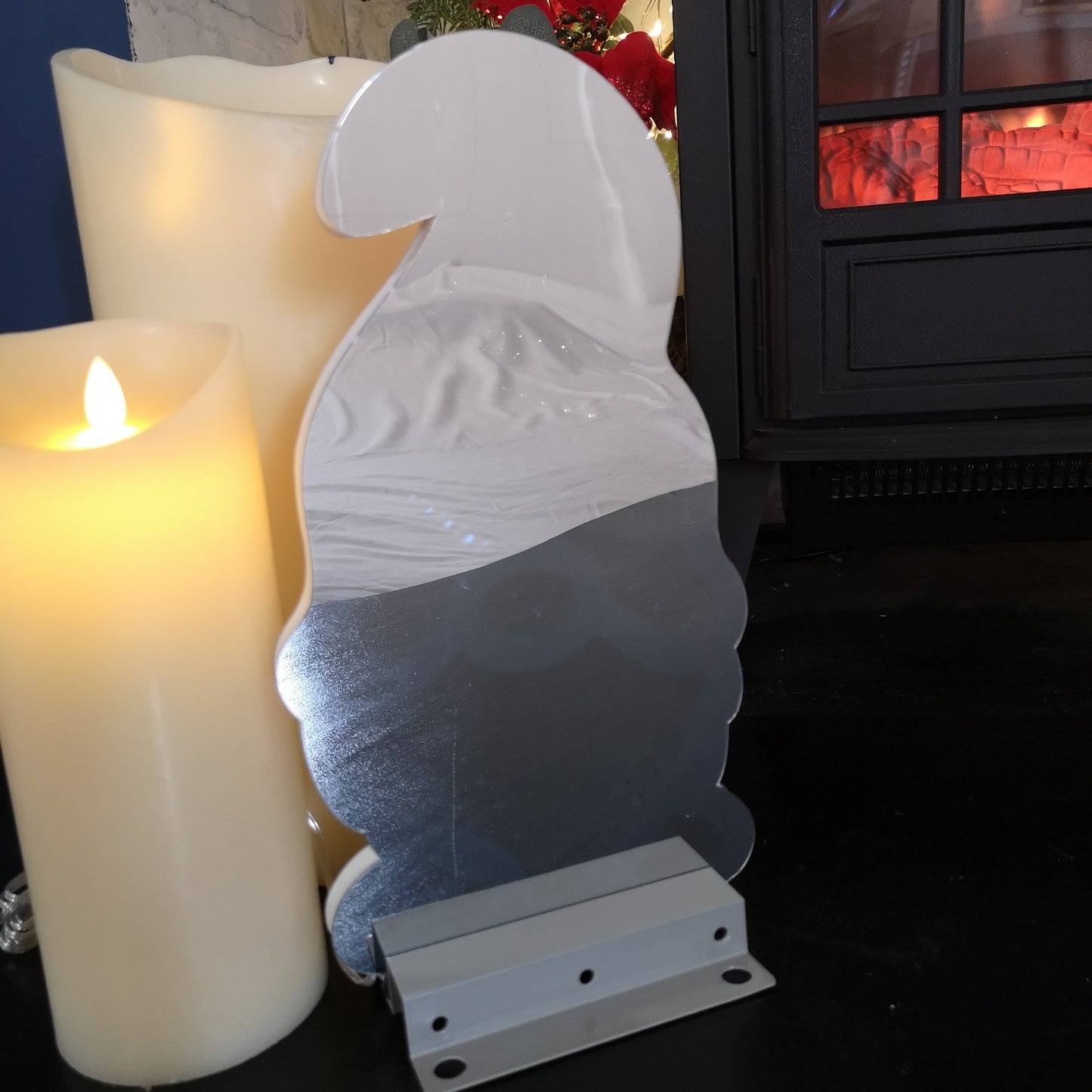 30cm LED Infinity Light Red Gonk