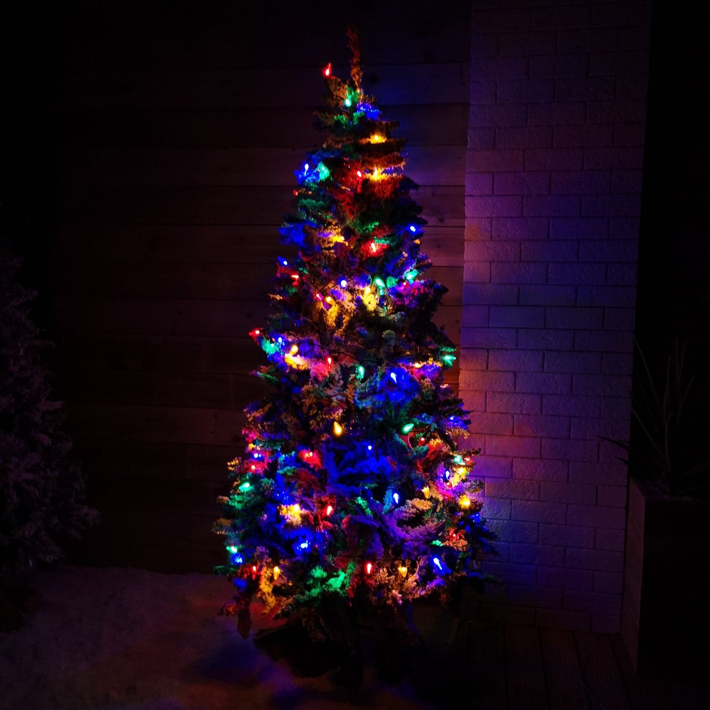 12m 120 LED Premier Multi Function Large Bulb Outdoor Christmas Festoon Lights