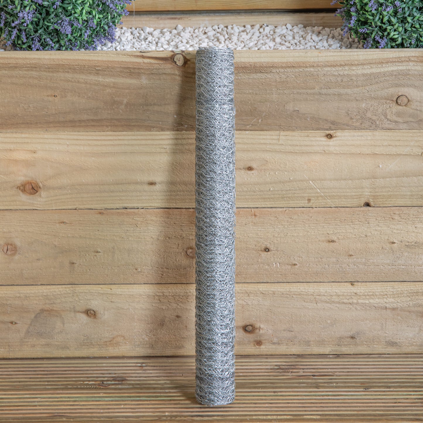 5m x 60cm x 13mm Galvanised Steel Chicken Garden Wire Net Fencing
