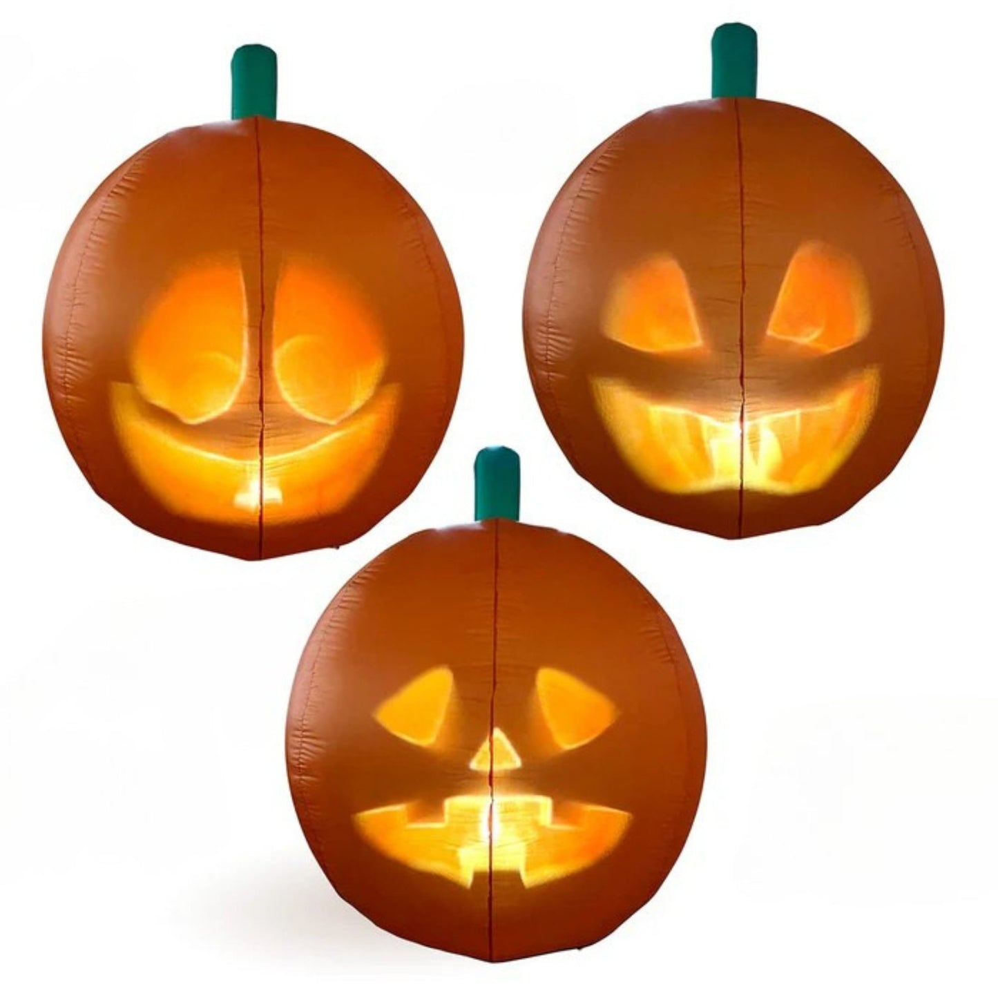 Factory Seconds: Animated Jabberin Jack Giant 5ft Inflatable Talking Animated Halloween Pumpkin with Built-in Projector and Speaker