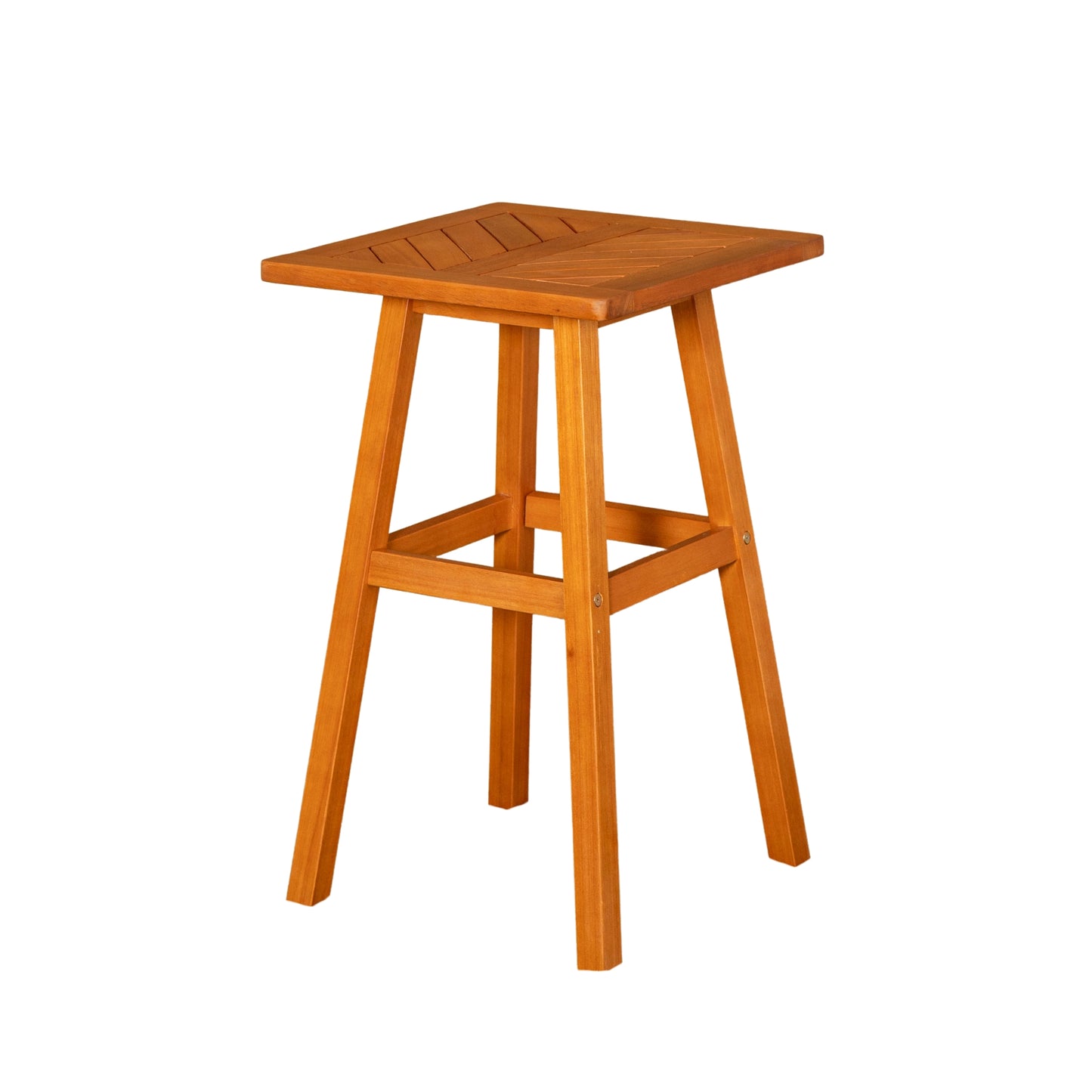 73 x 45cm Outdoor Kapalua Wooden Slatted Garden Side Table