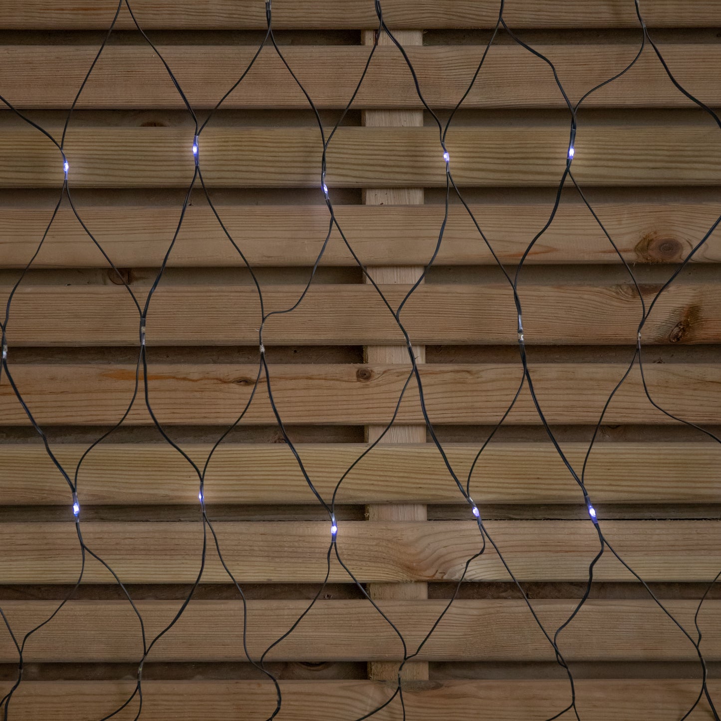 3.5m x 1.2m Christmas Window Net Lights with Multi-Action Cool White LEDs