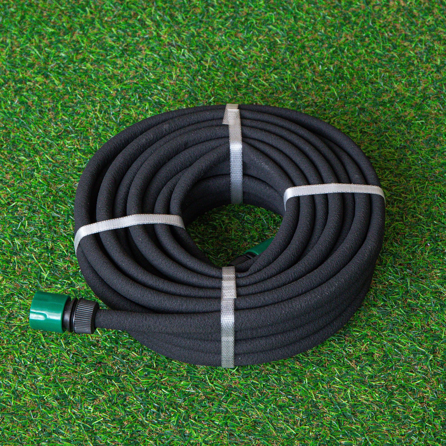 15m x 12.5mm Porous Garden Flower Bed Soaker Hose Pipe