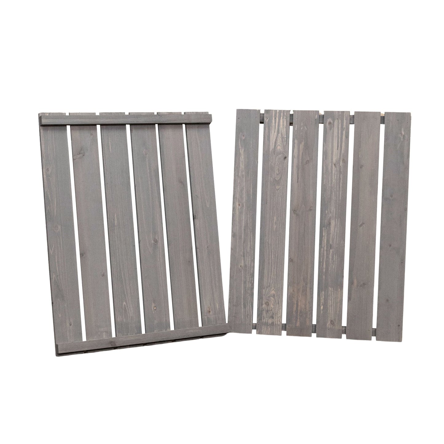 Factory Seconds: Pack of 2 Grey Washed Back Panels Only for SA-BINS2 Single Bin Storage