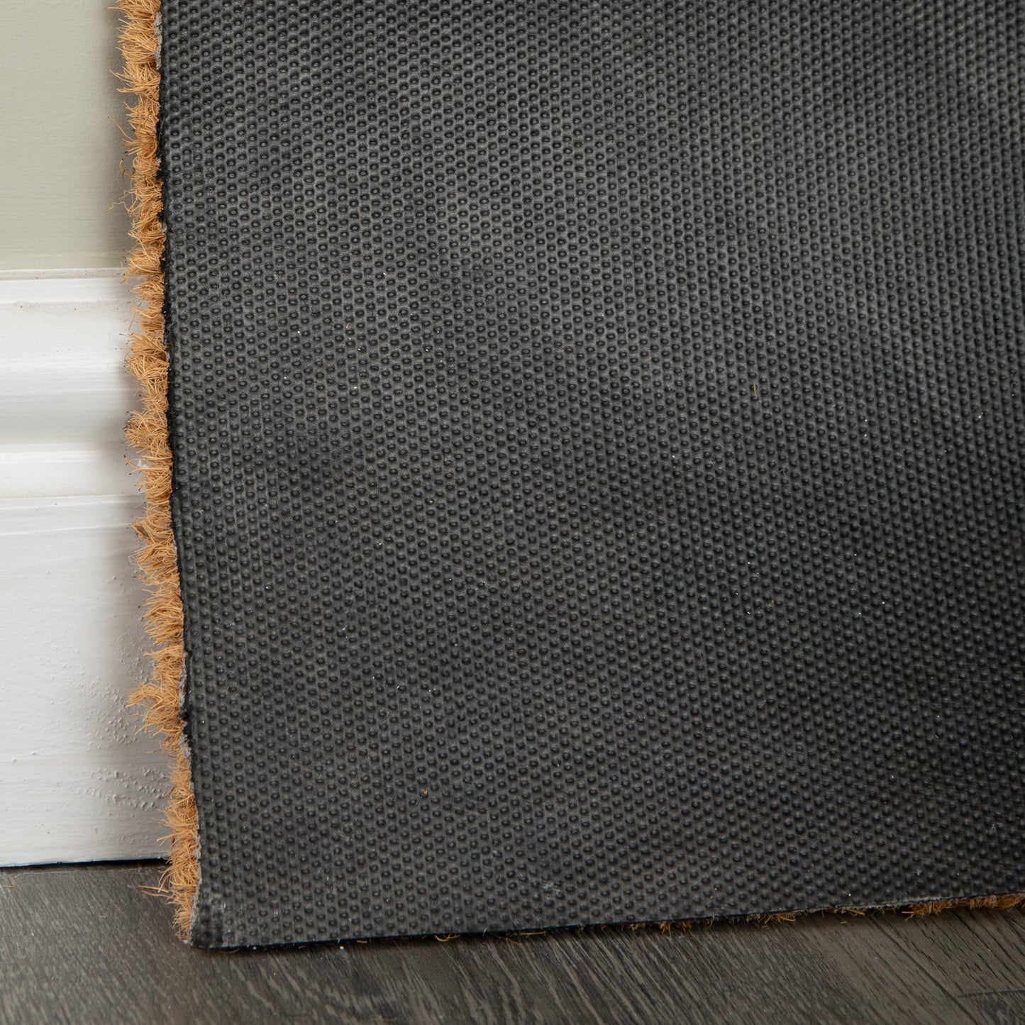 60cm x 40cm Jingle All The Way Coir Doormat with PVC Backing