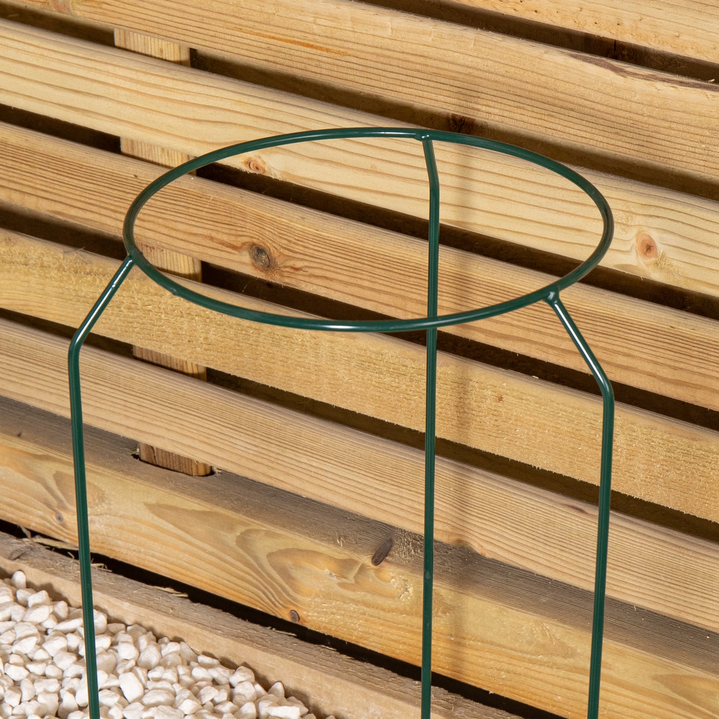 Tom Chambers Green Metal Herbaceous Garden Plant Support Ring Small