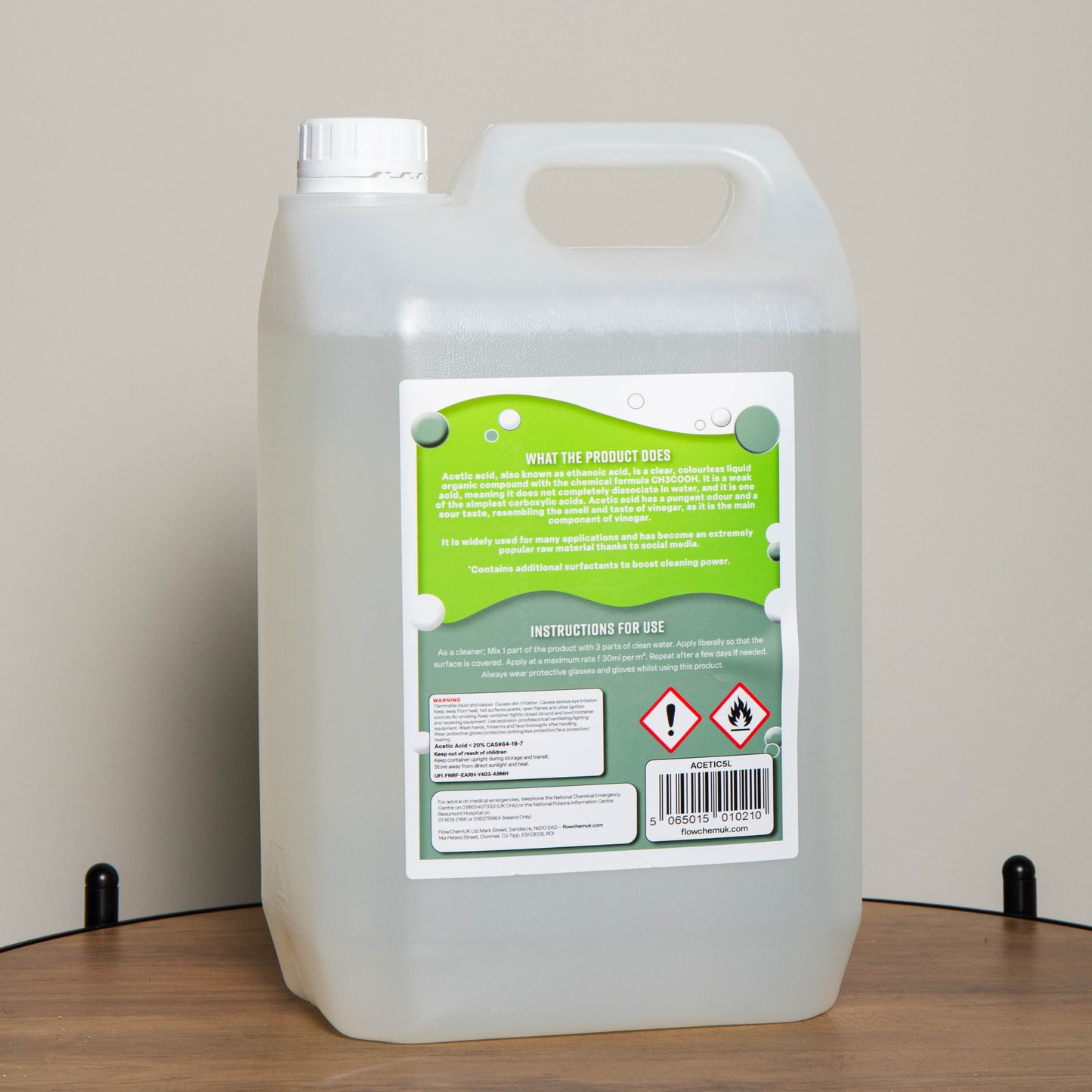 5 Litre Garden Patio Acetic Cleaner