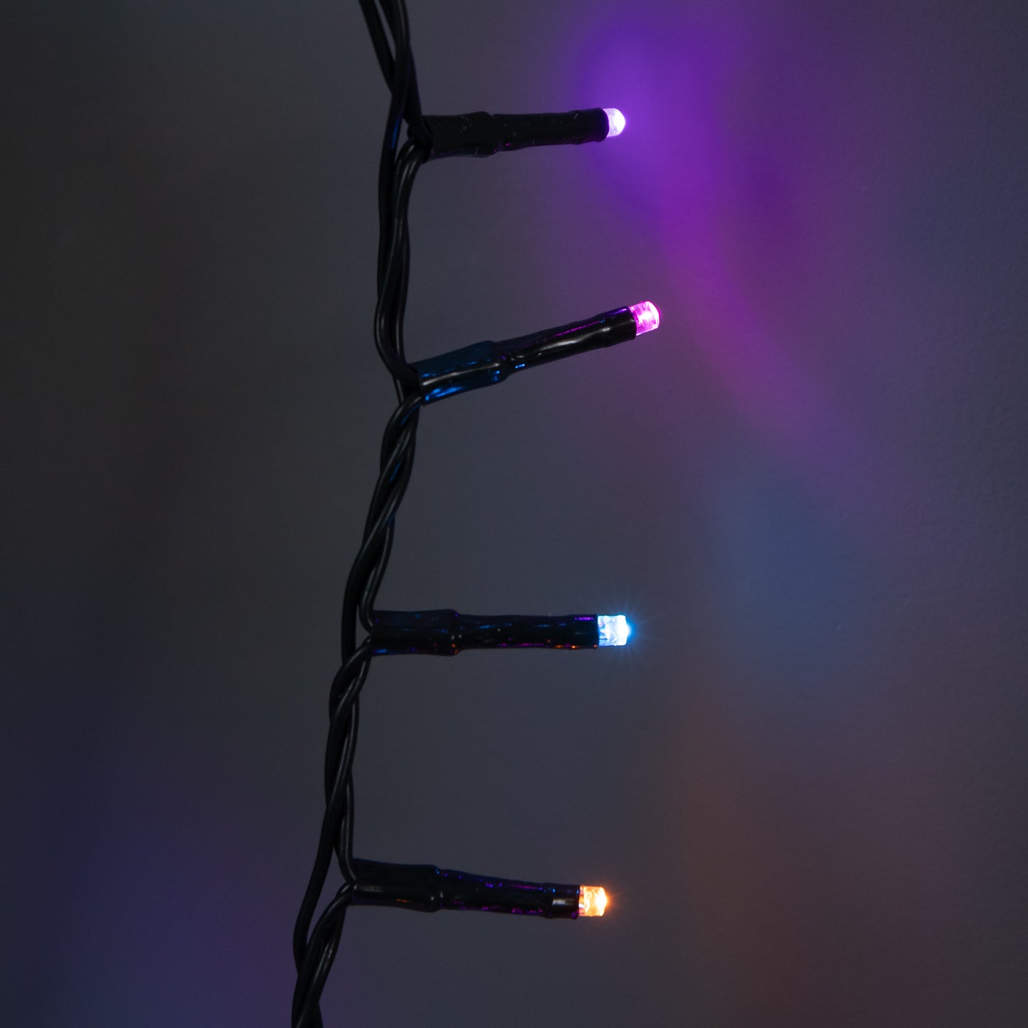 Factory Seconds: 6m 240 LED TreeBrights Multi-Action Christmas String Lights with Timer in Rainbow