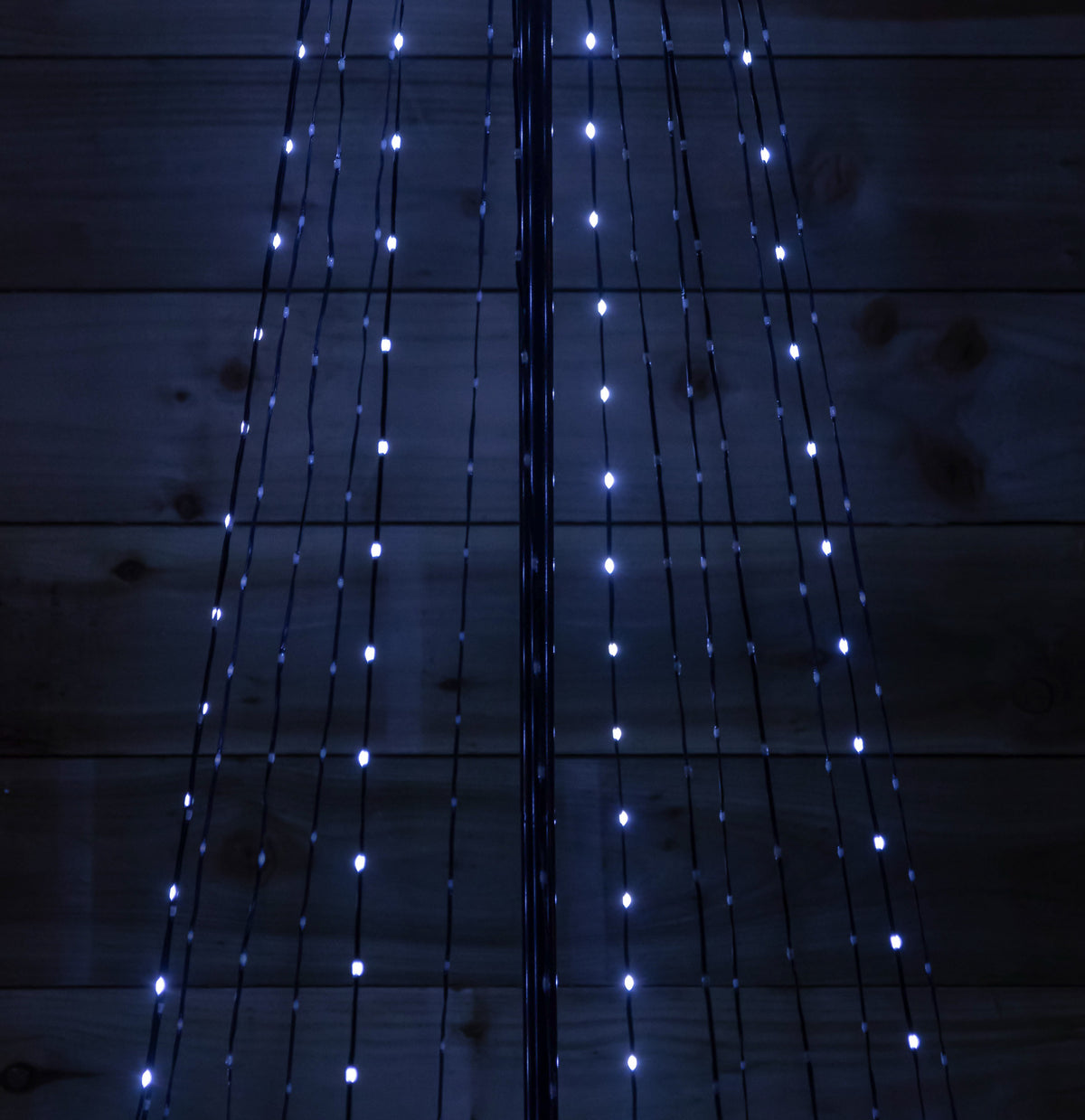 3m Light up Christmas Pyramid Cone Tree with 997 White & Warm White LEDs