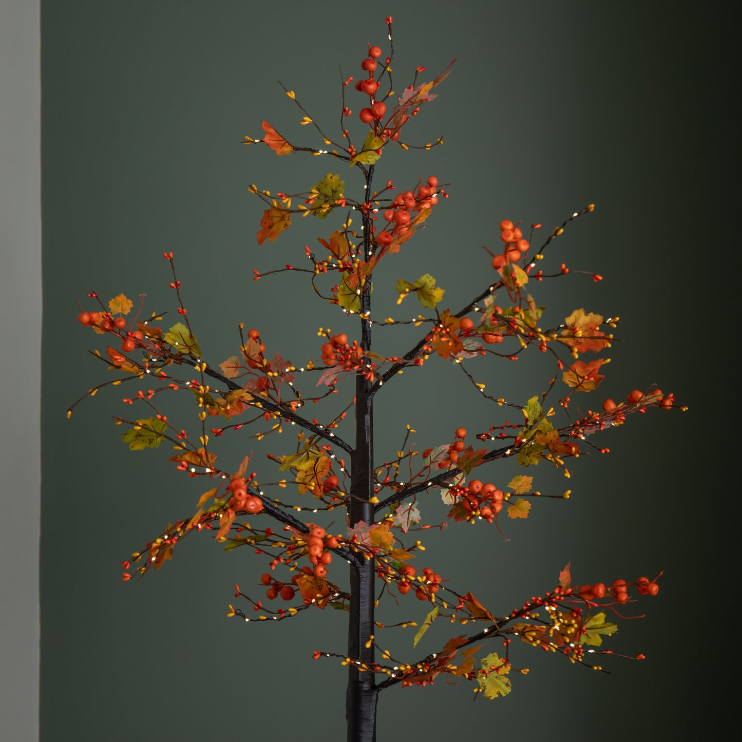 1.55m Light up Autumn Maple Leaf Tree with 180 Warm White LEDs