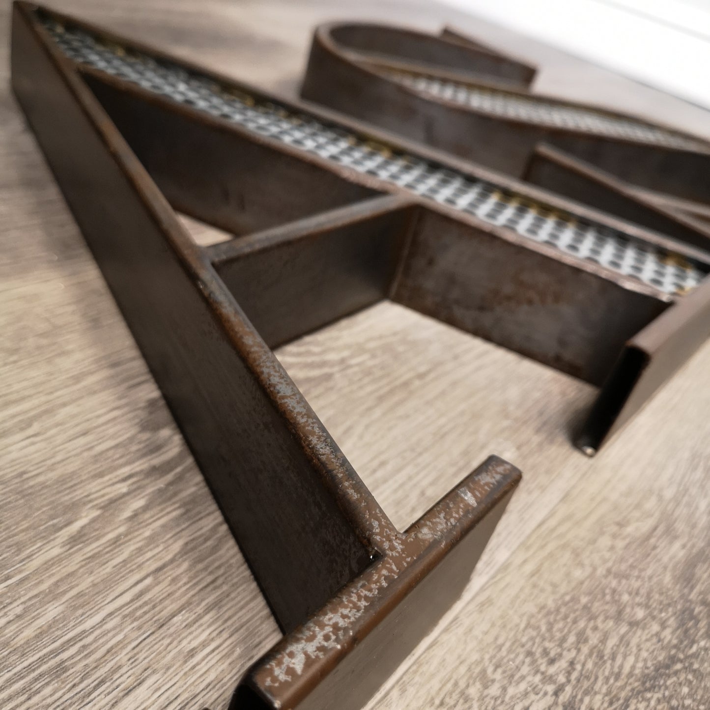 40cm Industrial Metal Set of 14 Merry Christmas Letters Decoration