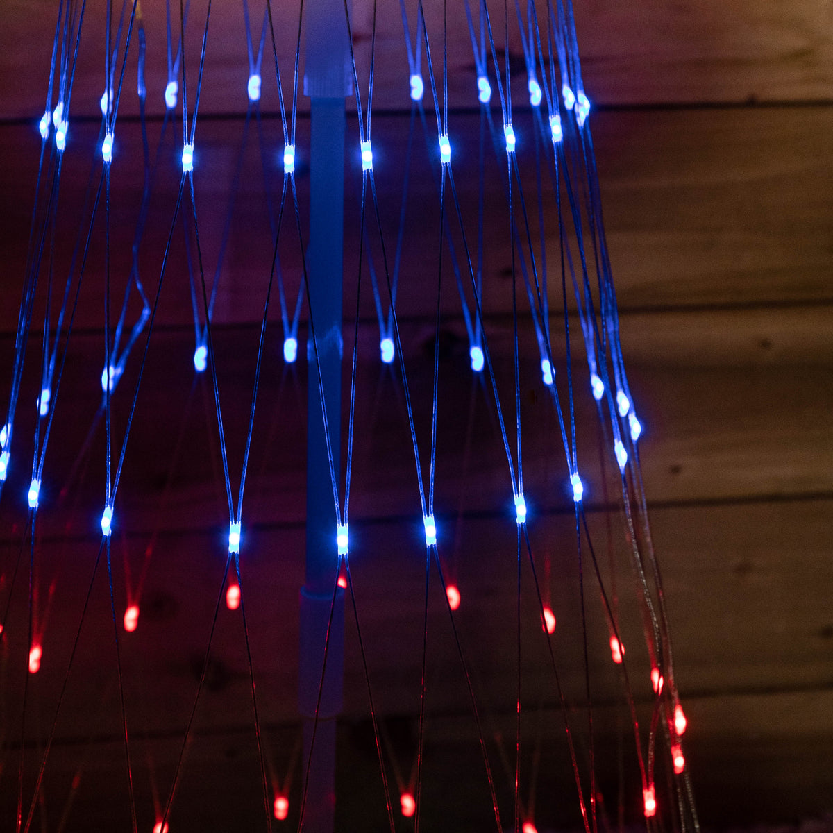 1.8m Light up Christmas Cone Tree with 220 Multi-Coloured LEDs and Timer Function