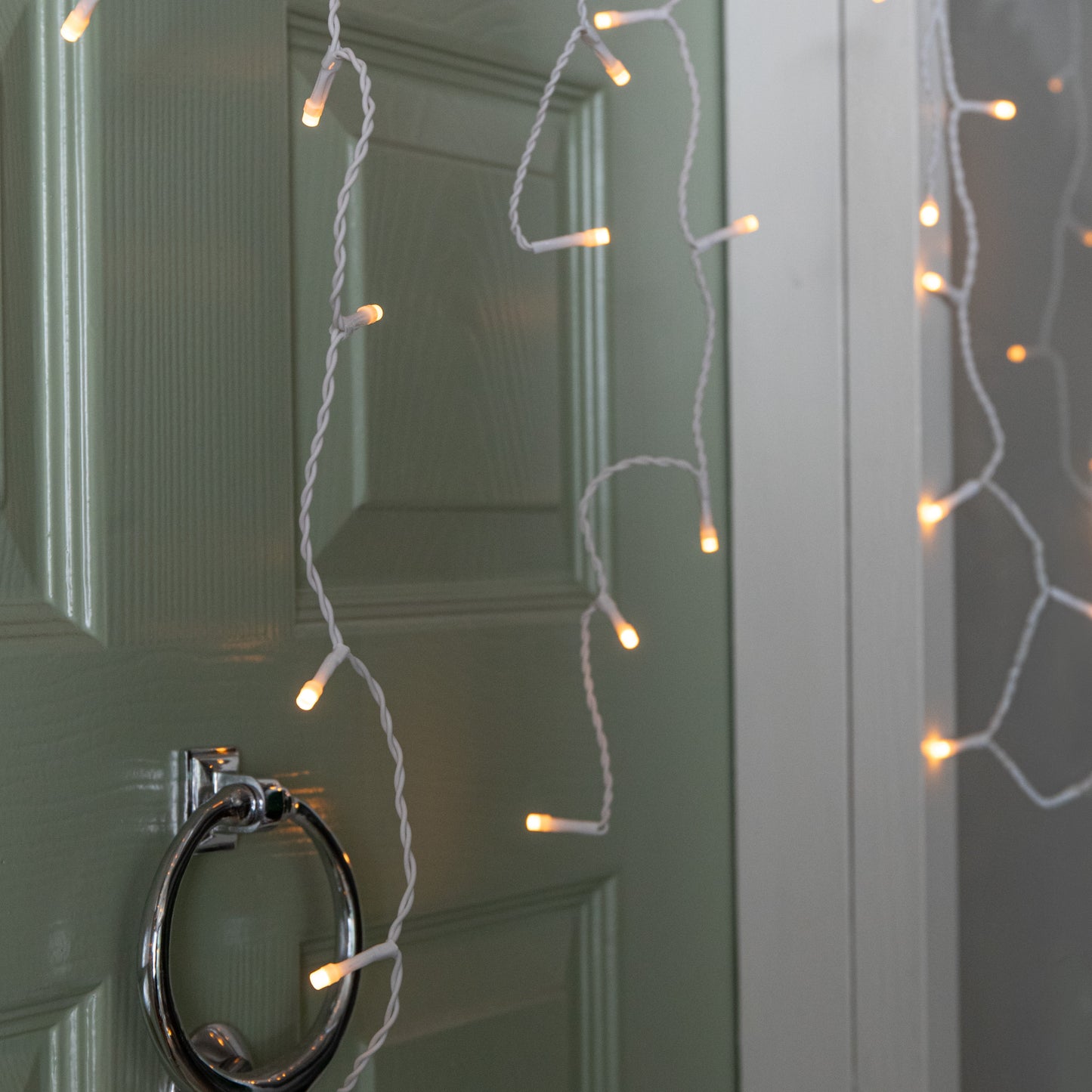 11.5m 460 LED Frosted IcicleBrights Christmas String Lights in Vintage Gold