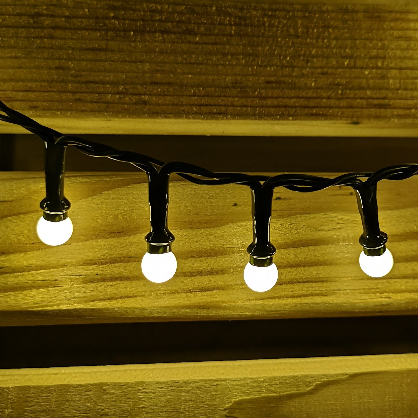 3.75m Frosted Berry Christmas Lights with 150 LEDs in Warm White