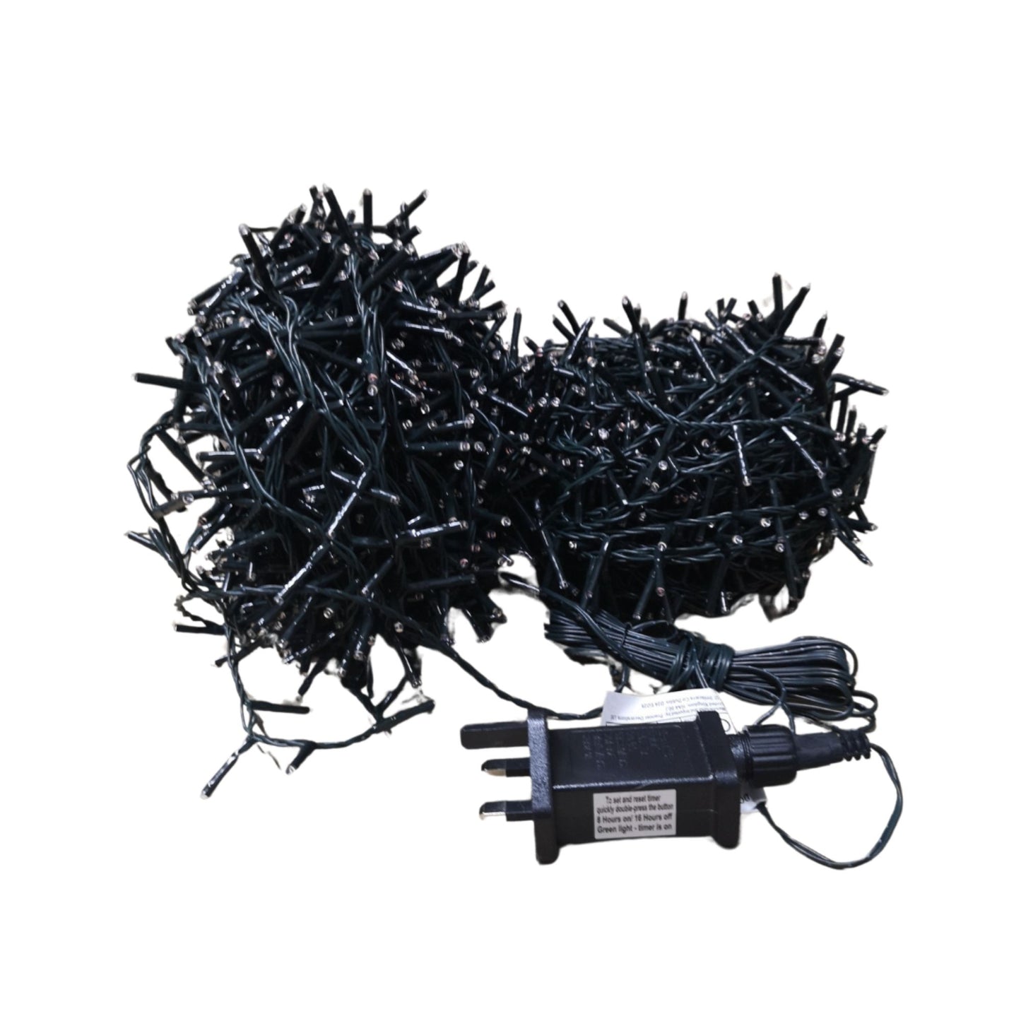 2000 LED 50m Premier TreeBrights Indoor Outdoor Christmas Multi Function Mains Operated String Lights with Timer in Cool & Warm White