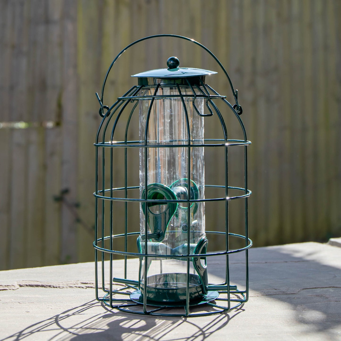 Wild Bird Seed Feeder Cage with Squirrel Guard