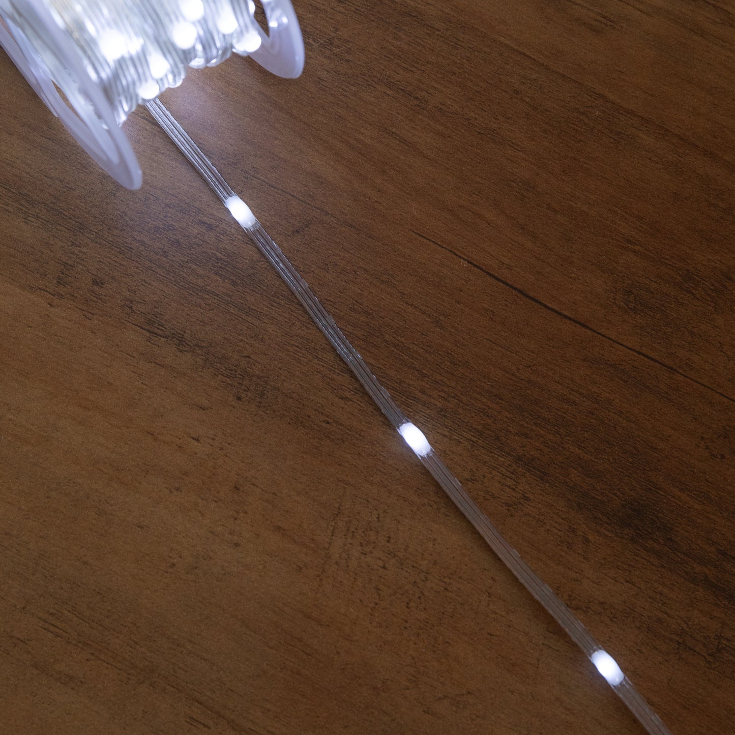 37.5m Light up Christmas Two Tone String Lights with 500 Warm White & Cool White LEDs