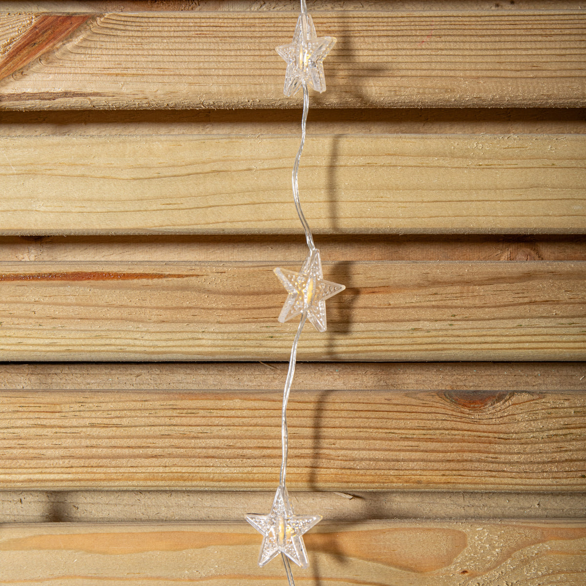 1.2 x 1.2m Light up Christmas Star Curtain Lights with 108 Warm White LEDs