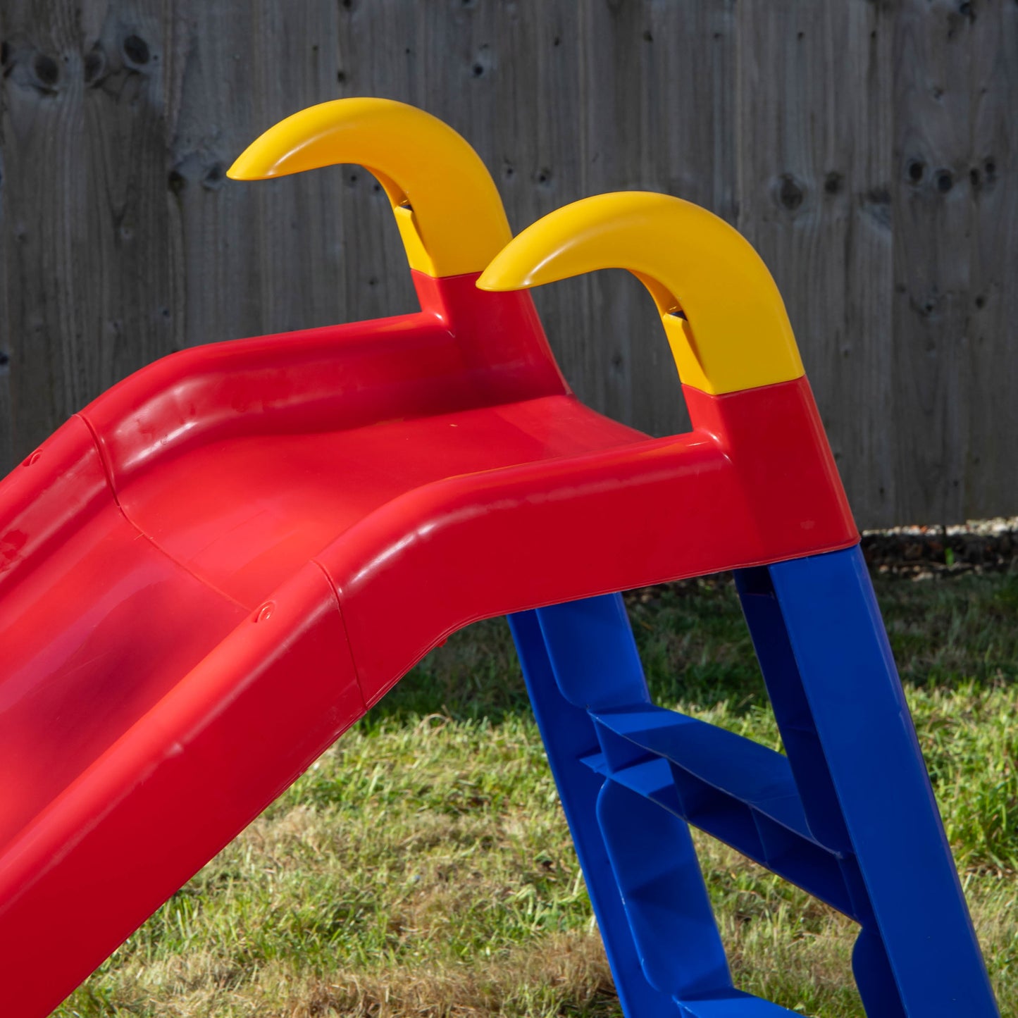 80cm Kids Indoor Outdoor Freestanding Plastic Slide with Ladder and Extension
