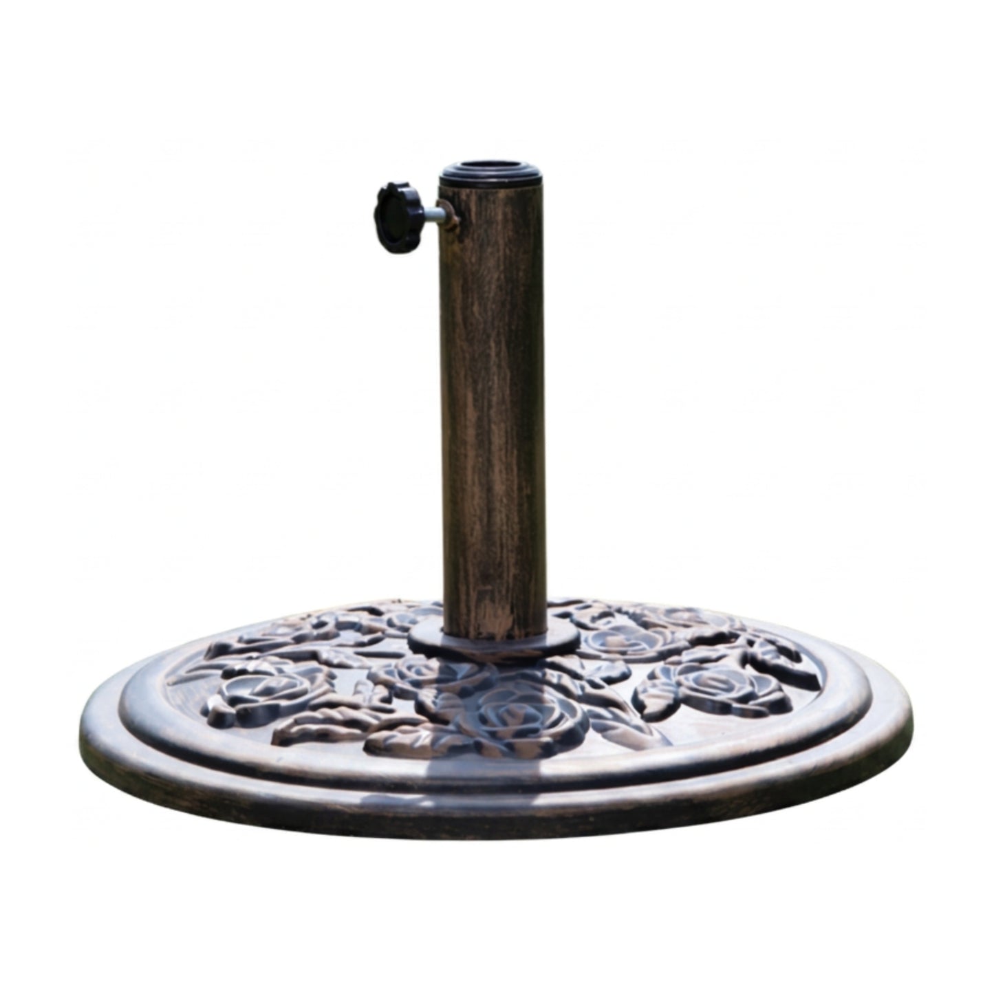 Samuel Alexander 9kg Heavy Duty Bronze Cast Iron Effect Garden Parasol Base