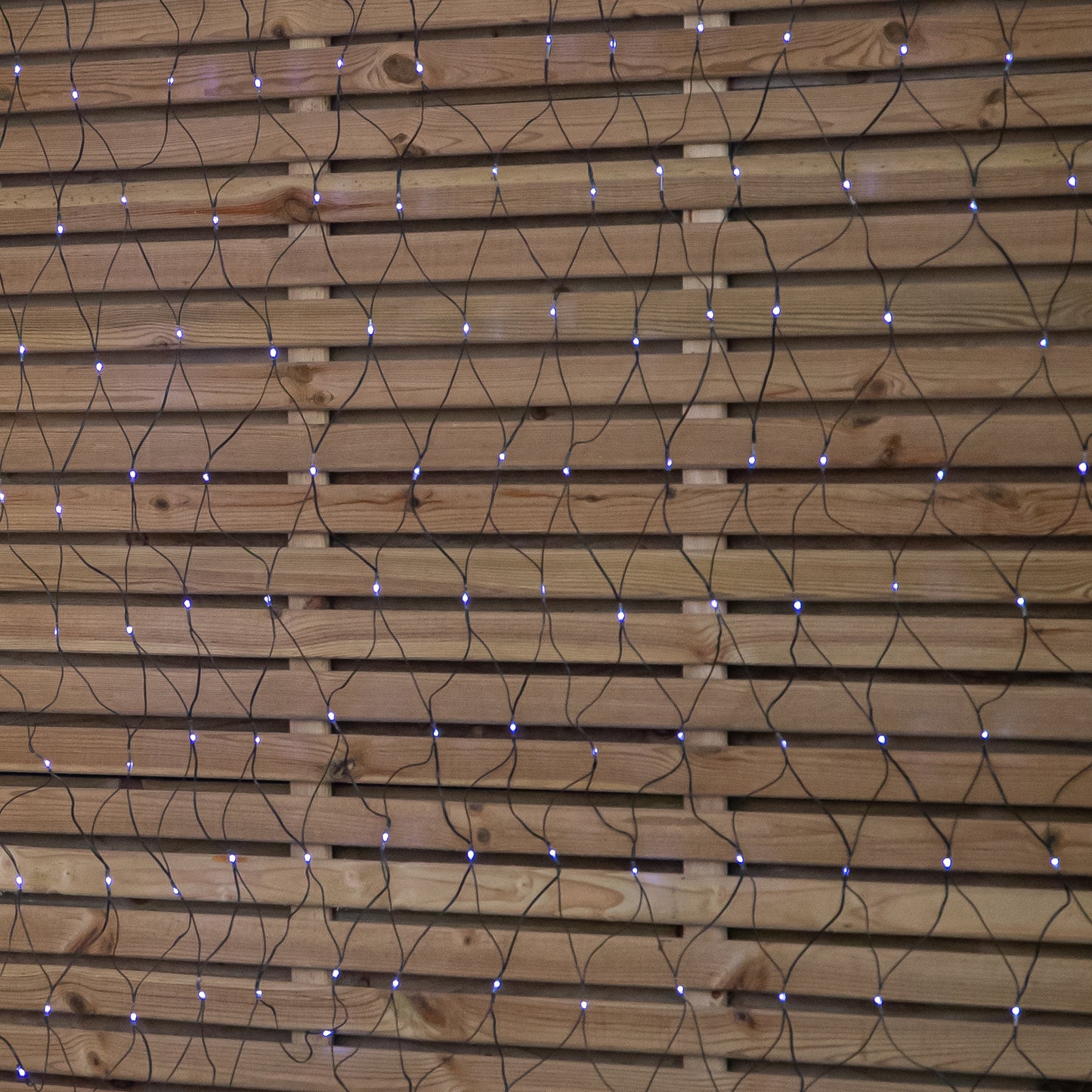 3.5m x 1.2m Christmas Window Net Lights with Multi-Action Cool White LEDs