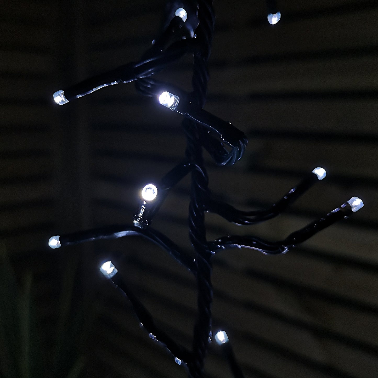 Set of 6 Drop Tree Multi-Action Christmas ClusterBrights with 384 White LEDs