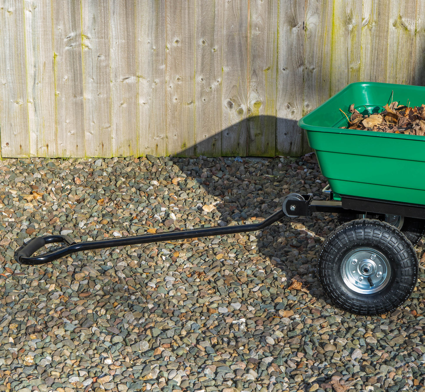 75L Heavy Duty Tipping Garden Dump Truck with 200kg Capacity with Wheels & Pull Handle
