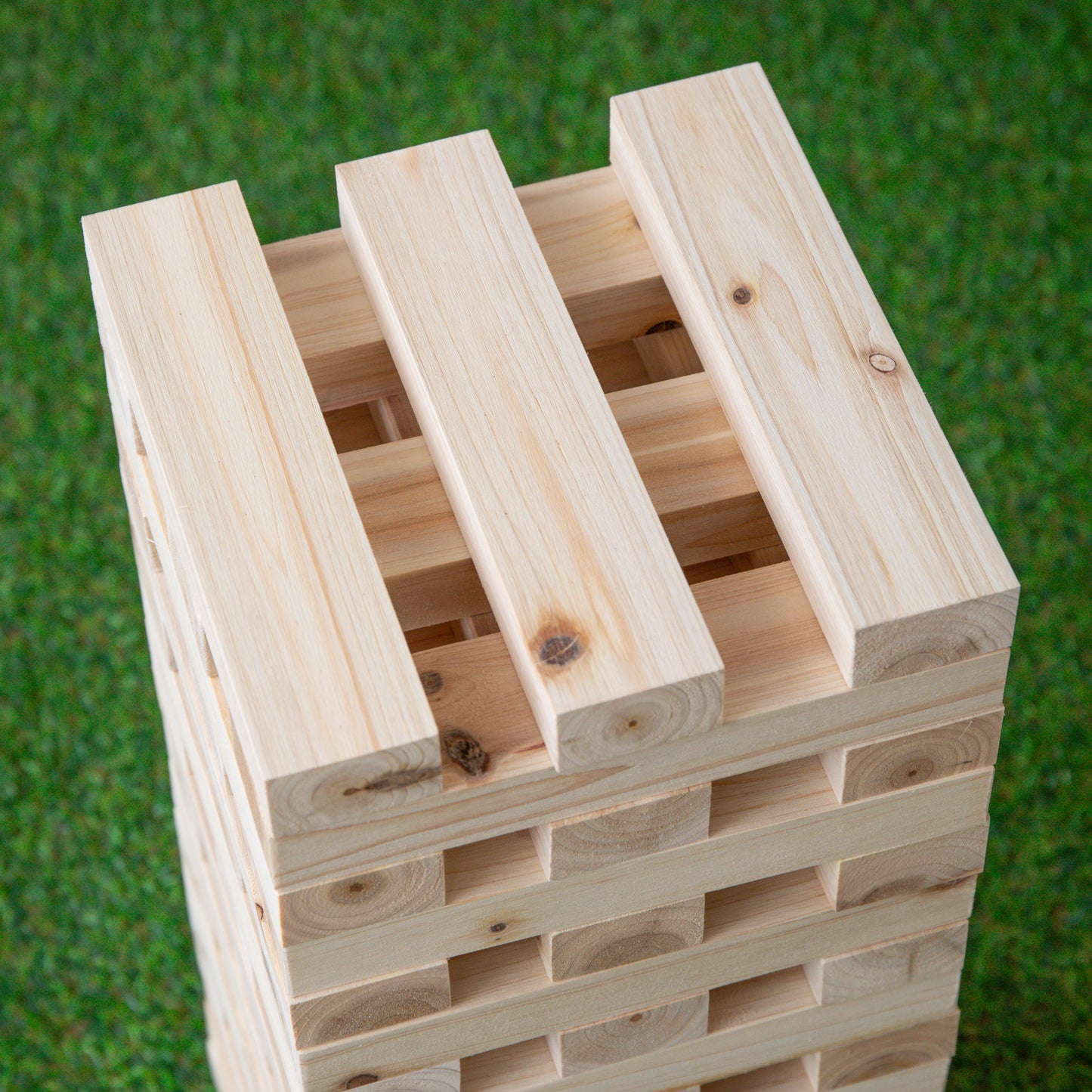 Giant Wooden Jenga Style Tumbling Tower Garden Party Game