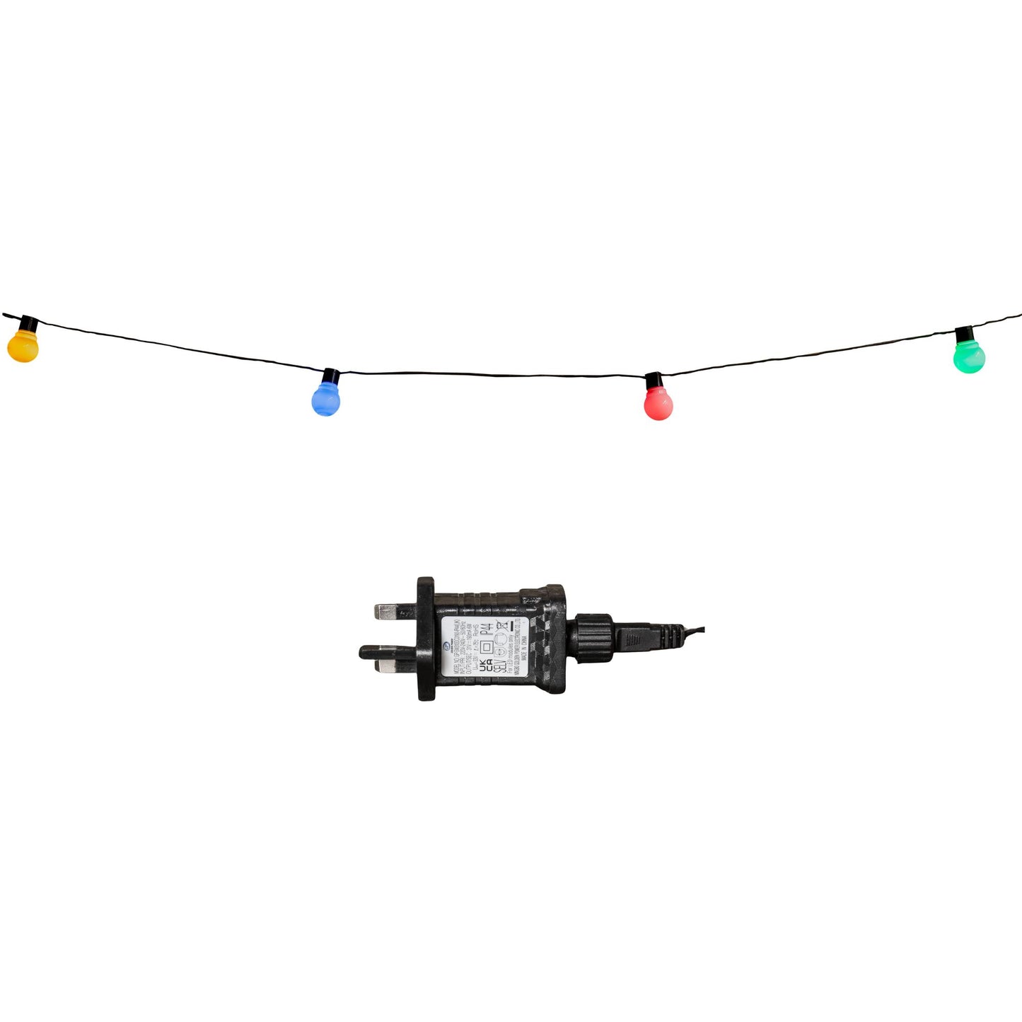 Factory Seconds: 15m Set of 30 Connectable Festoon Lights with Multi-Coloured LEDs