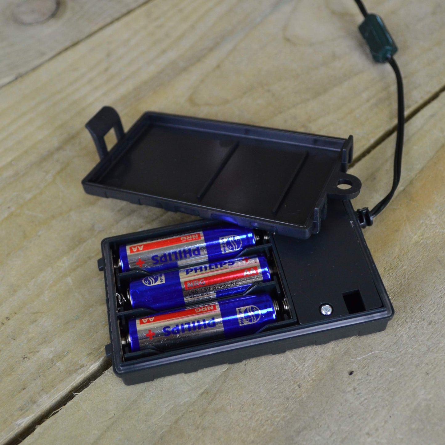 80cm Premier Christmas Sign - Santa Please Stop Here with LED & Timer